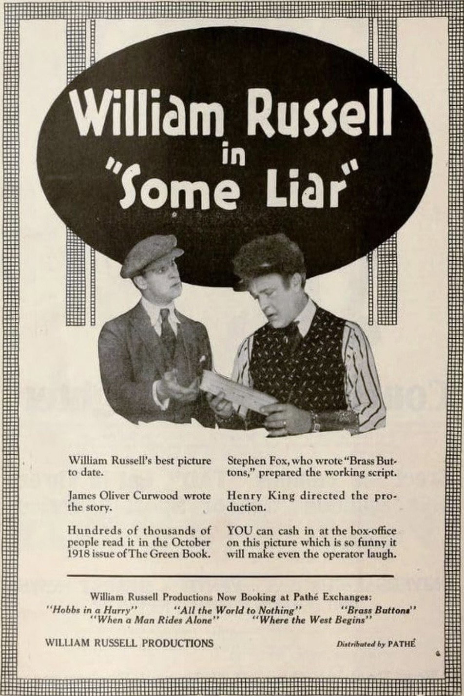 Some Liar (1919) poster
