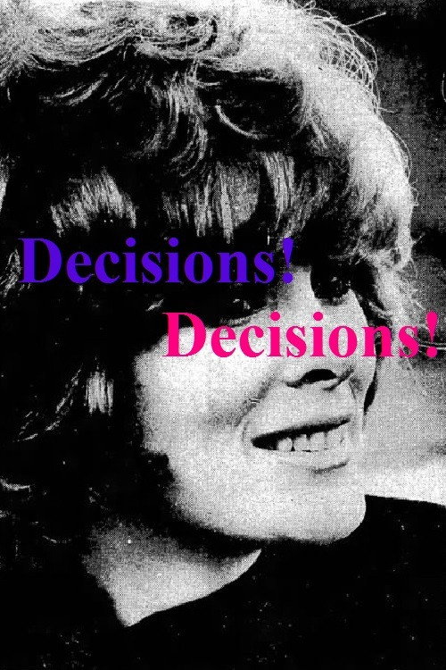 Decisions! Decisions! (1971) poster