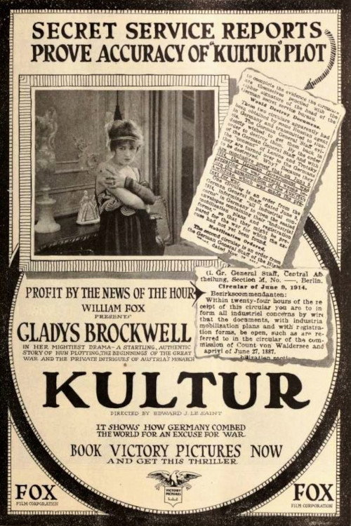 Kultur (1918) poster