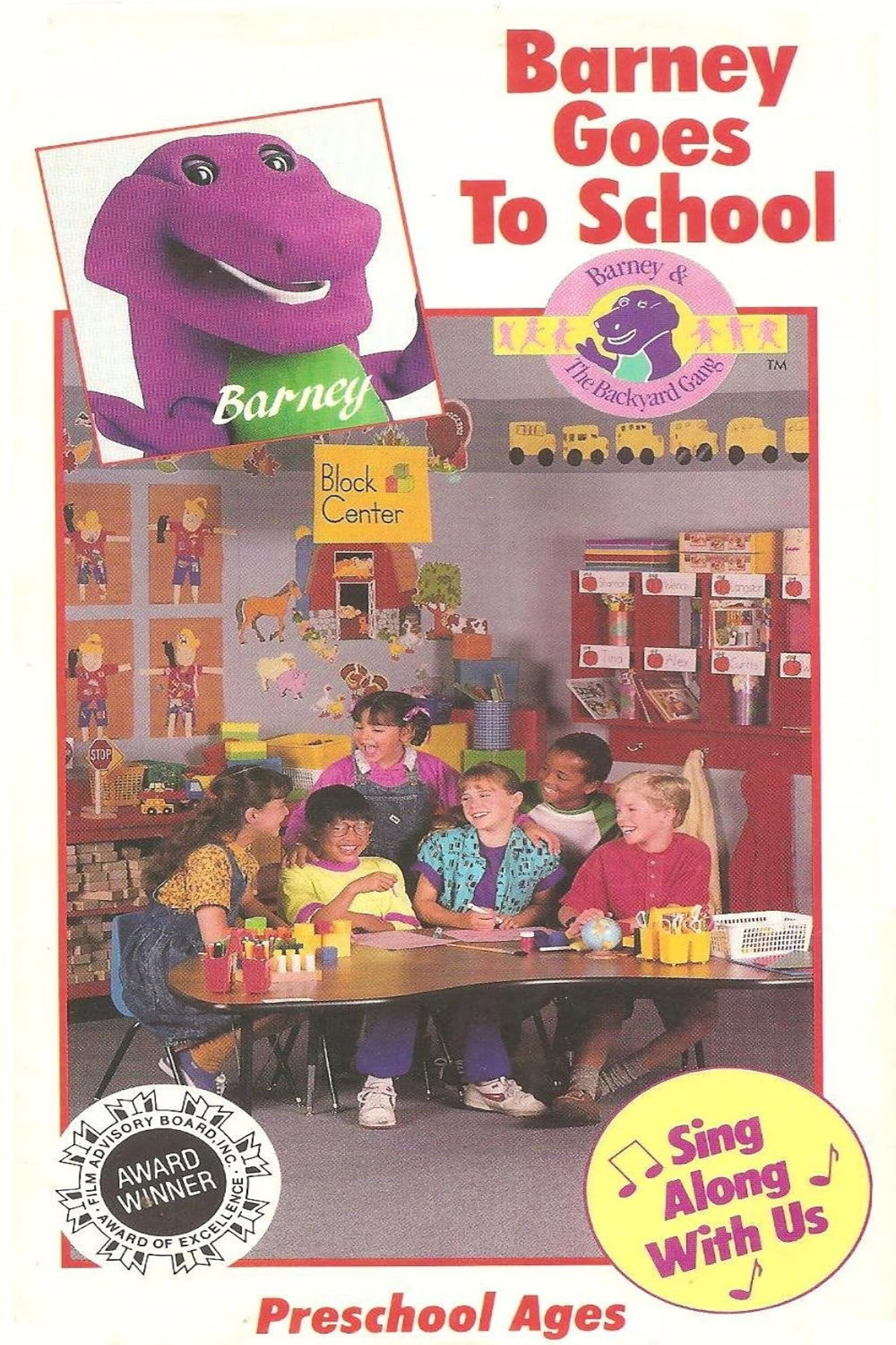 Barney Goes to School (1990) poster