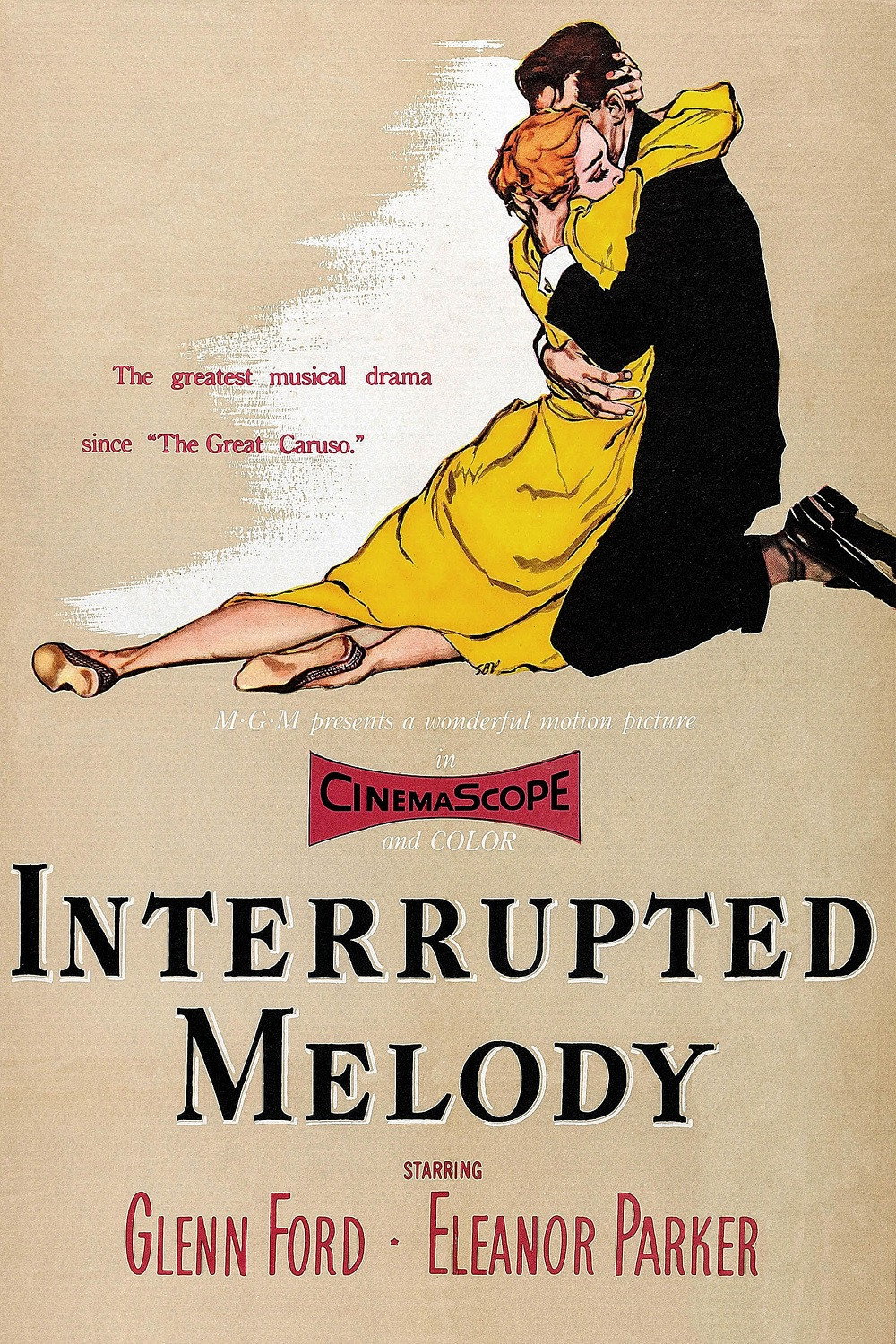Interrupted Melody (1955) poster