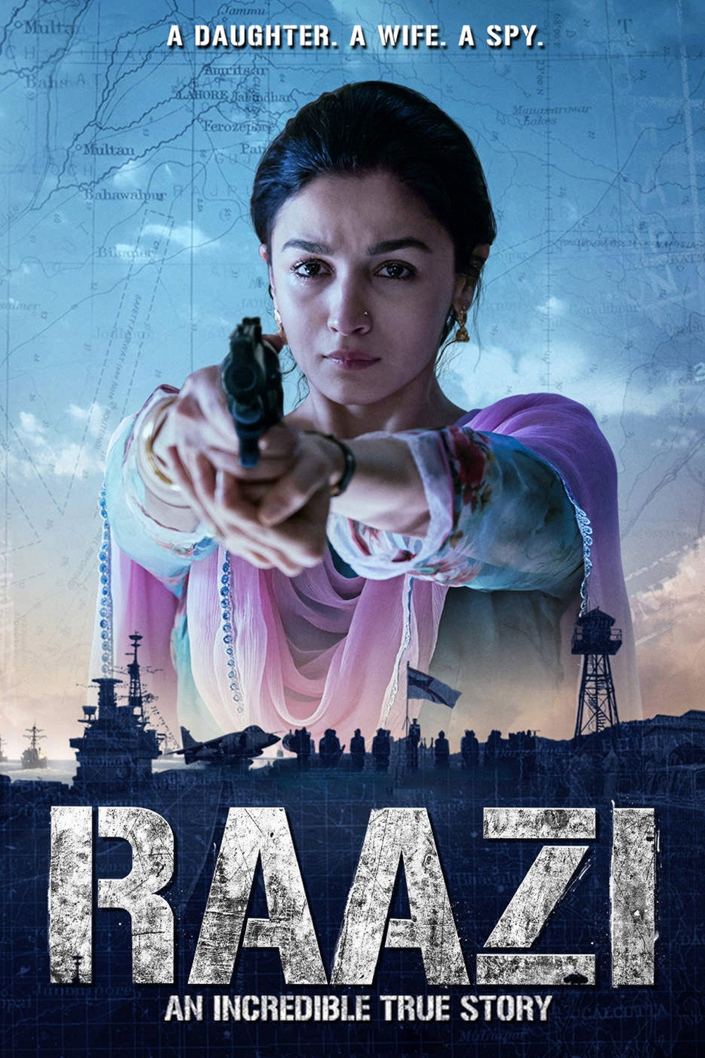 Raazi (2018) poster