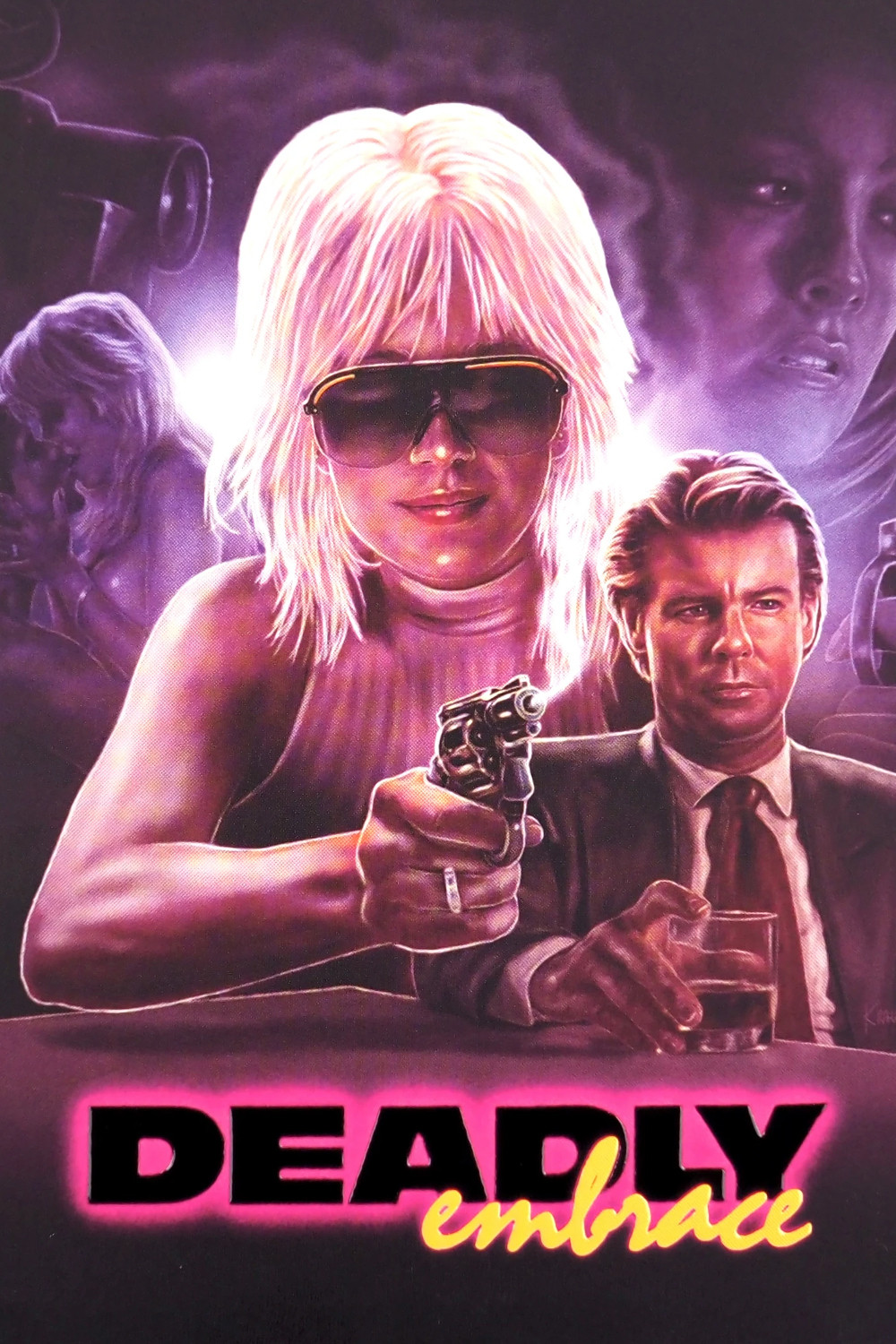 Deadly Embrace (1989) poster