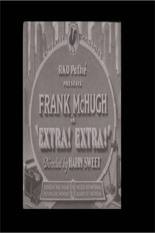 Extra! Extra! (1932) poster