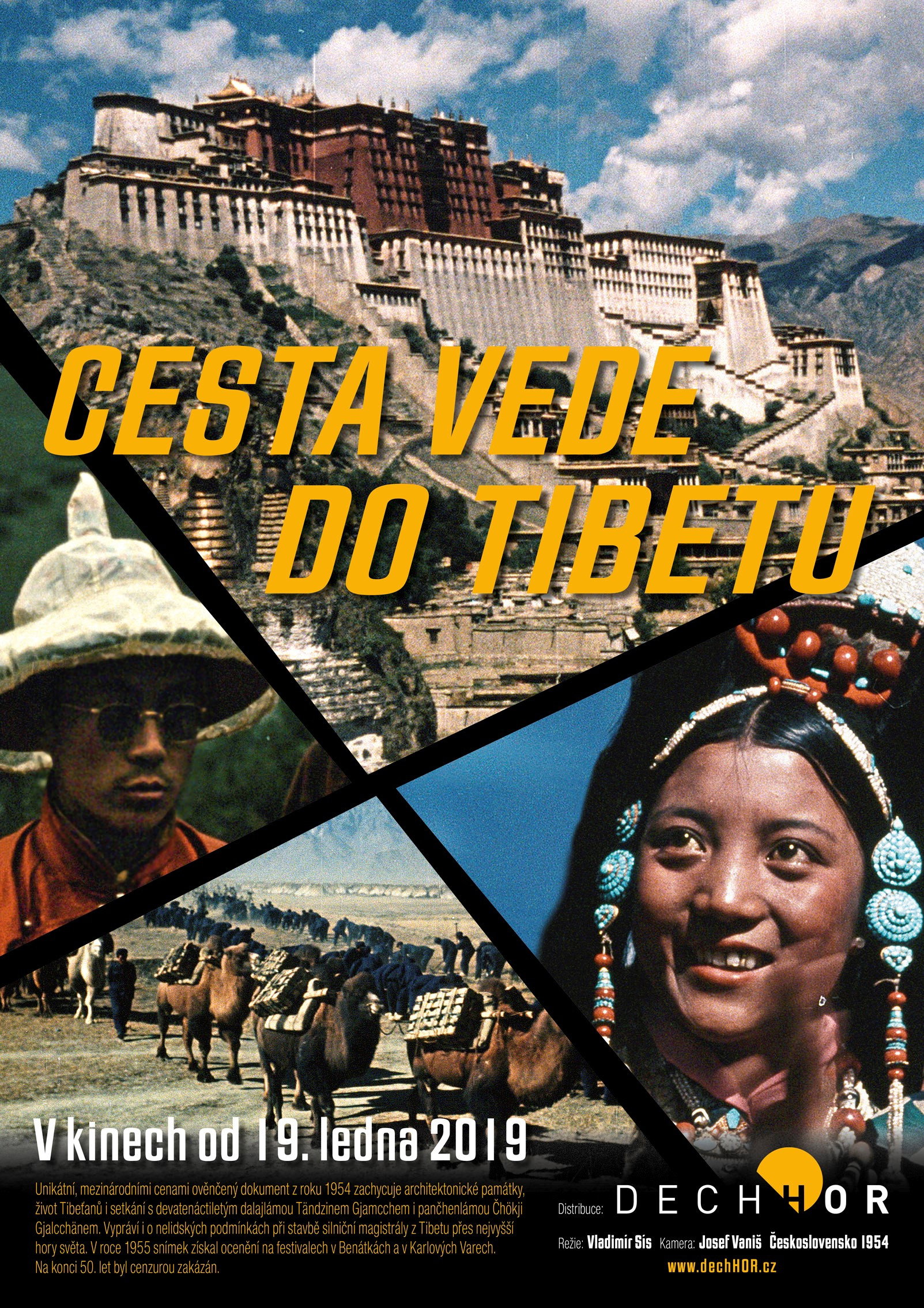 The Road Leads to Tibet (1956) poster