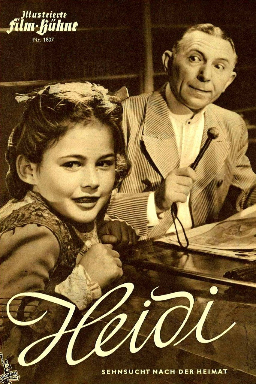 Heidi (1952) poster