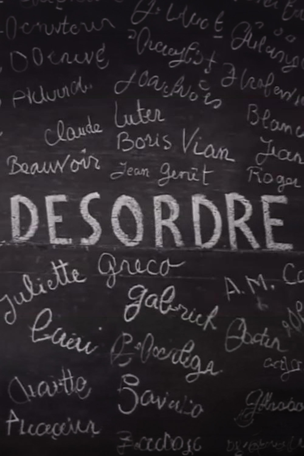 Disorder (1950) poster