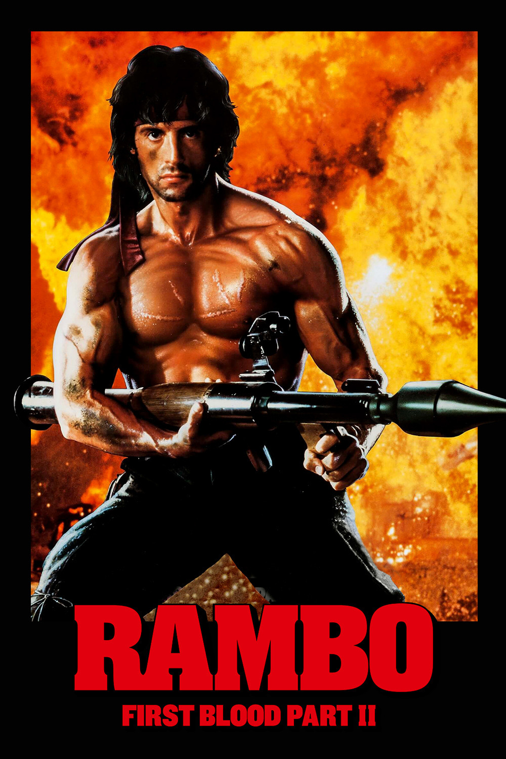 Rambo: First Blood Part II (1985) poster