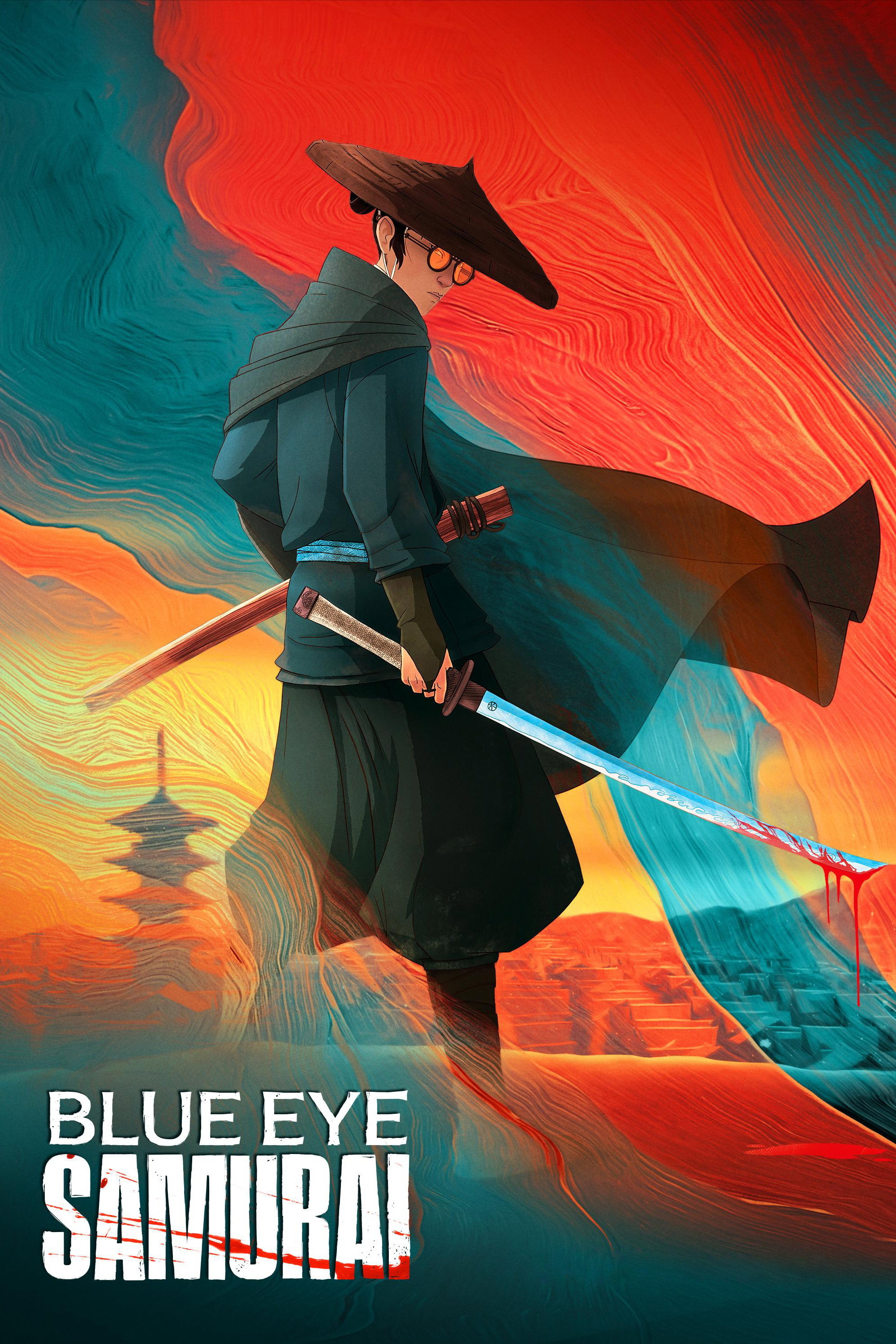 BLUE EYE SAMURAI (2023) poster