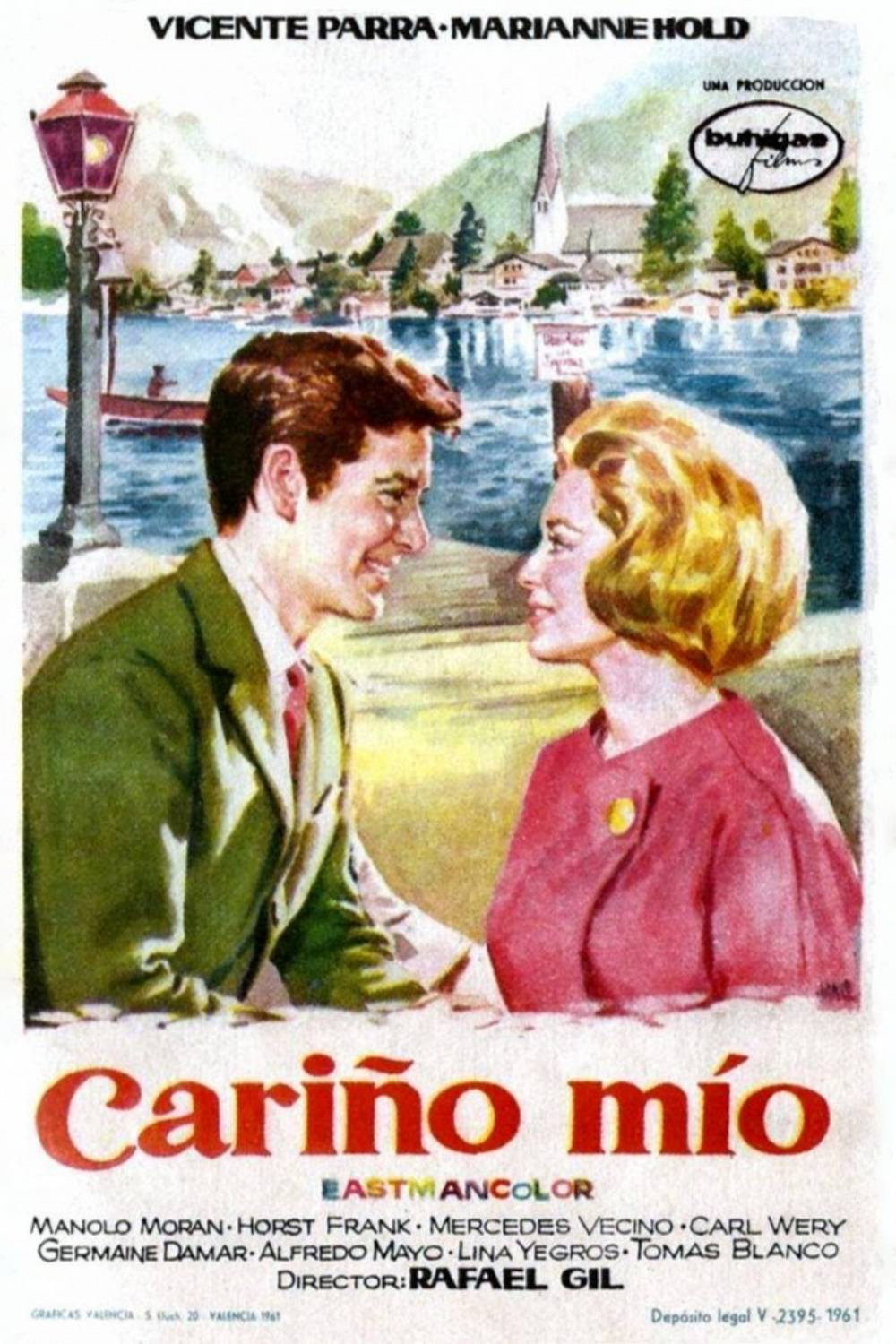 Cariño mío (1961) poster