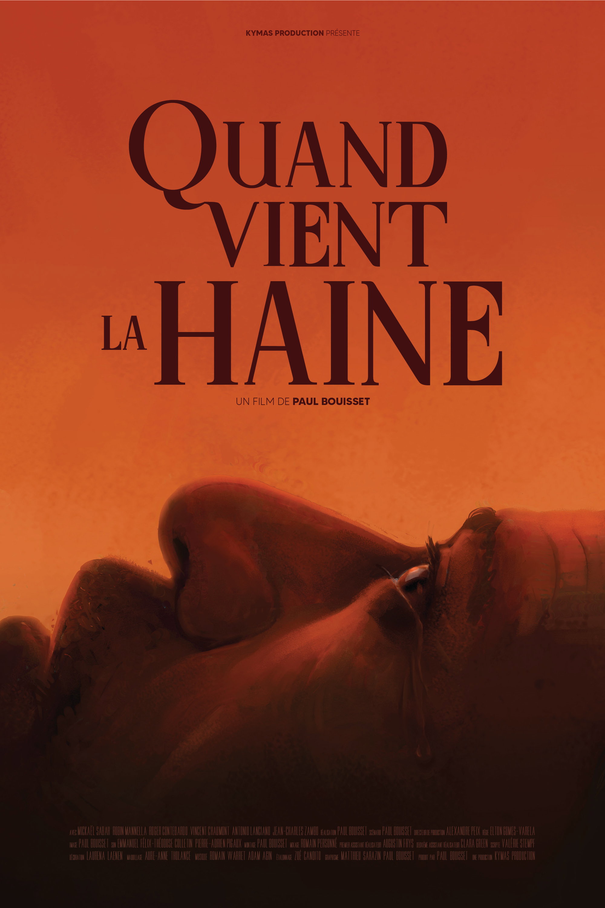 Quand vient la haine (2023) poster