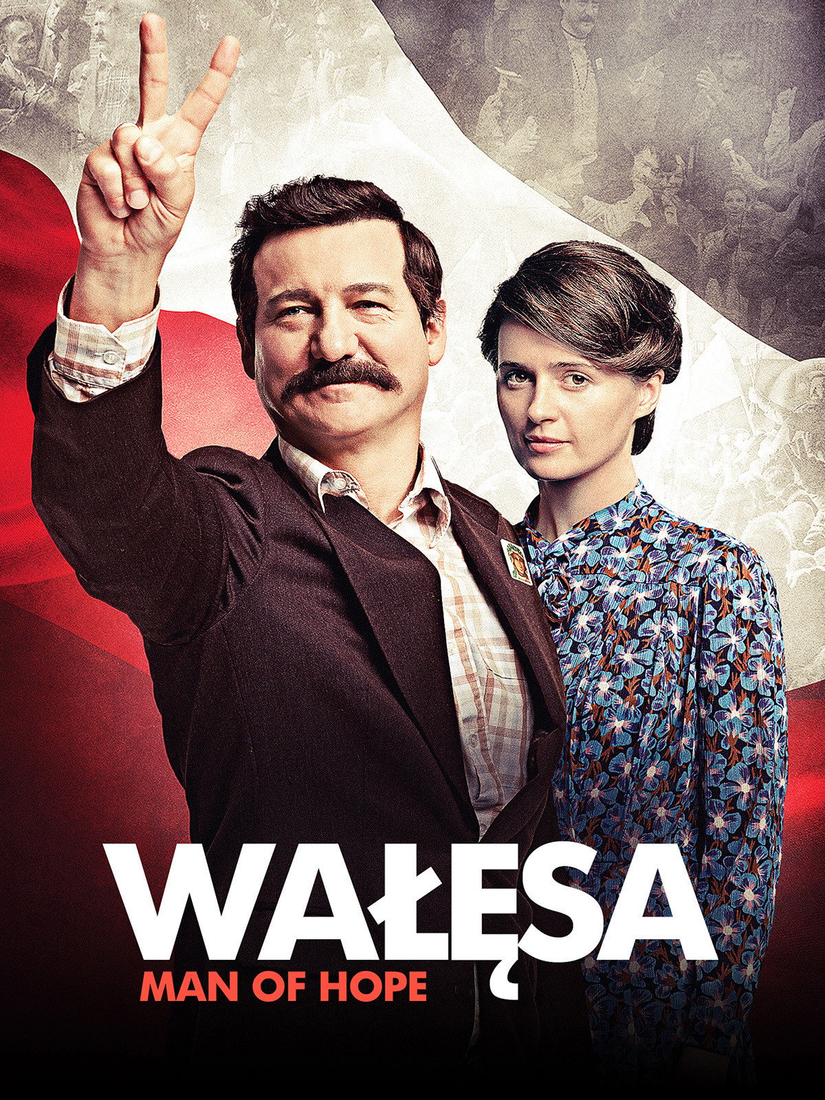 Wałesa: Man of Hope (2013) poster
