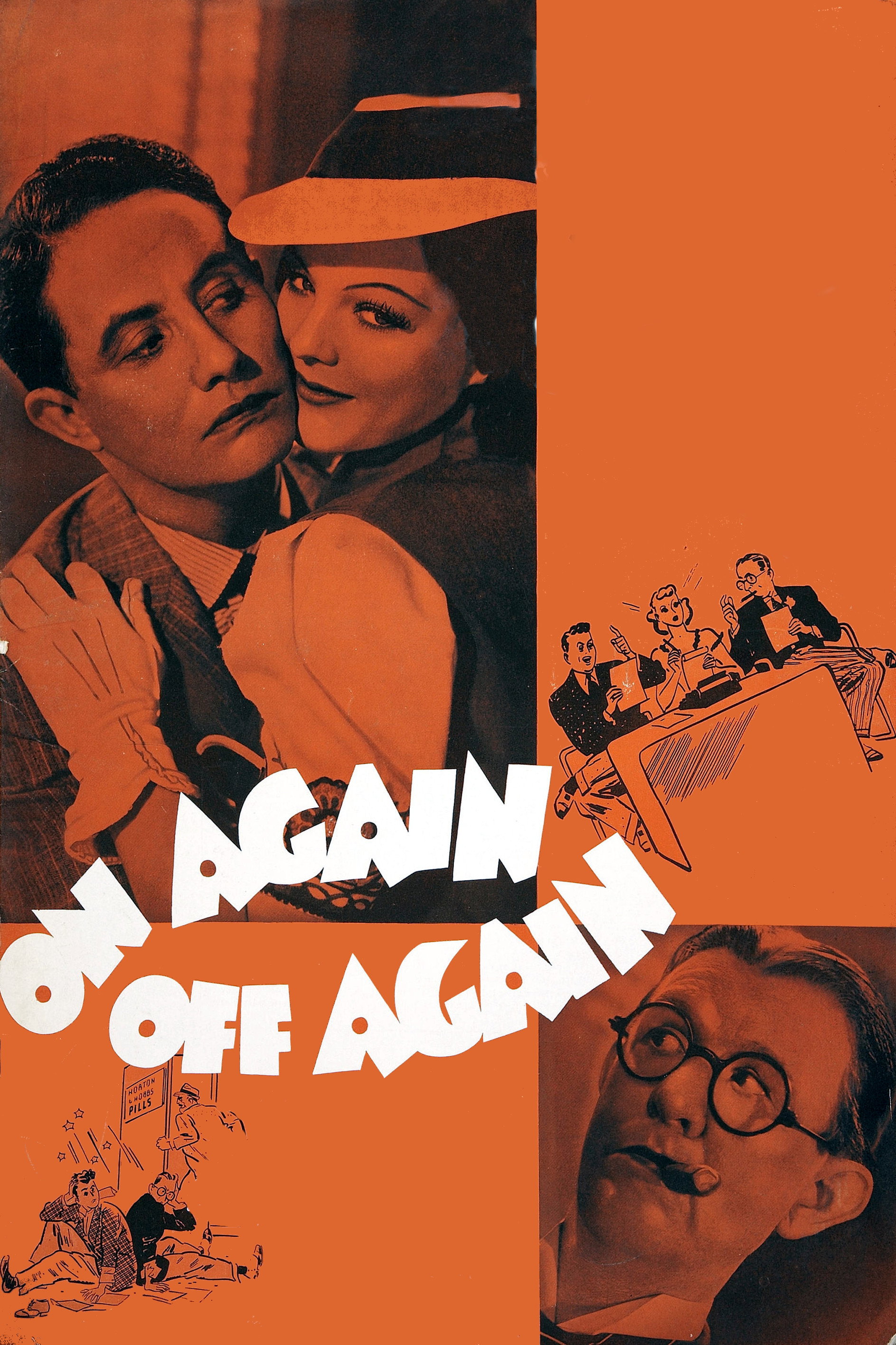 On Again—Off Again (1937) poster
