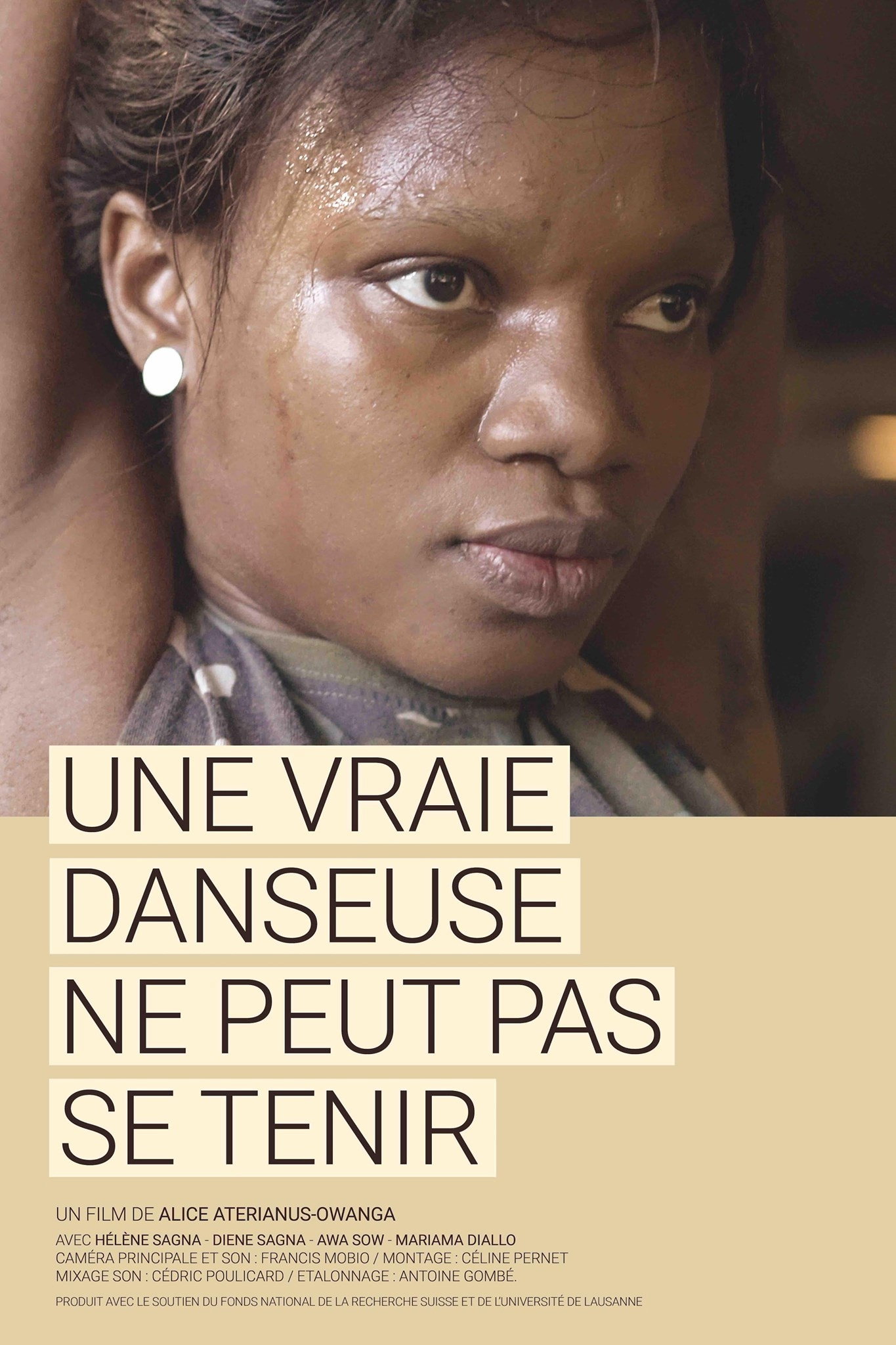 Une vraie danseuse ne peut pas se tenir (2021) poster