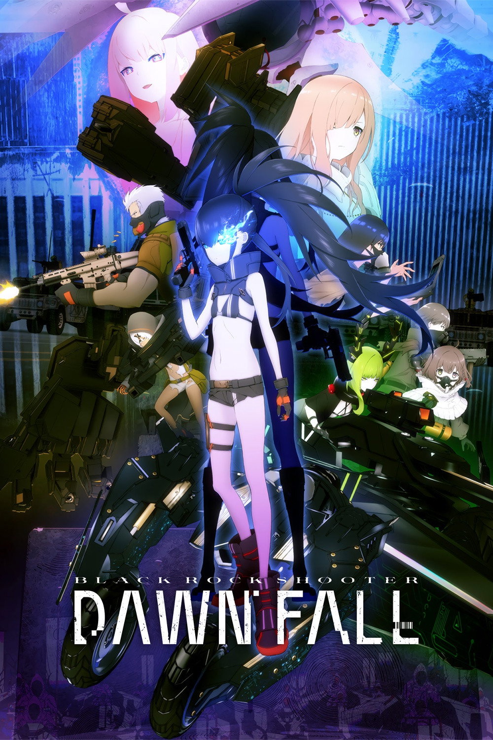 Black Rock Shooter: Dawn Fall (2022) poster