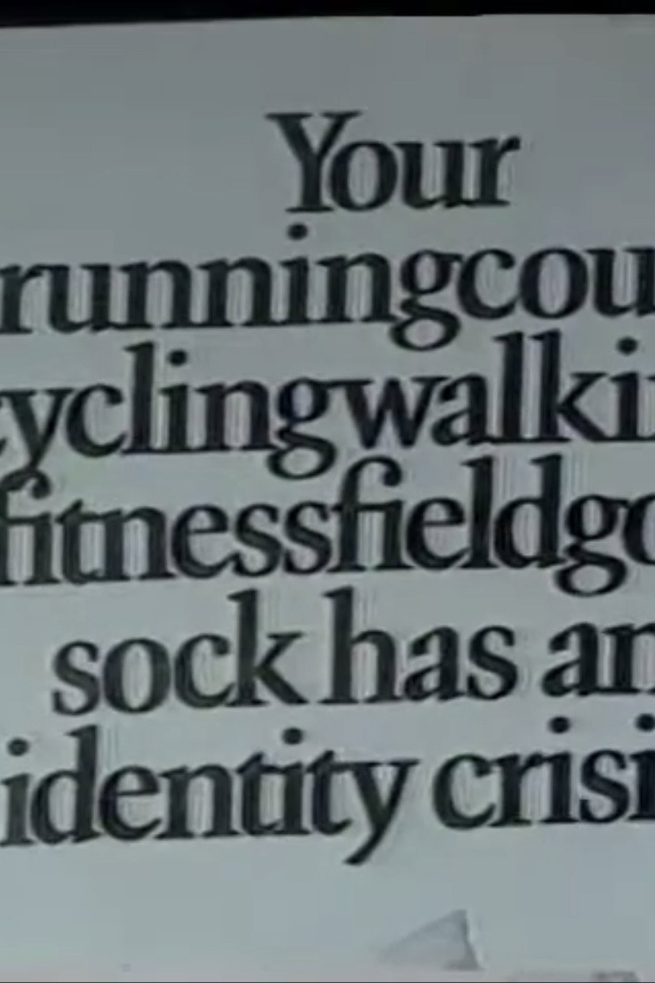 Sock Ads: Judith Williamson Consumes Passionately in Southern California (1987) poster