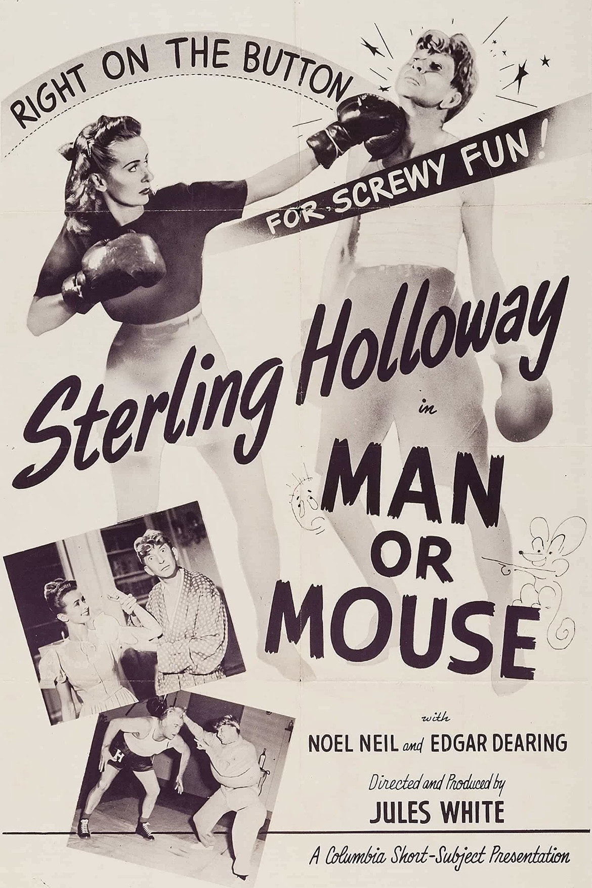 Man or Mouse (1948) poster