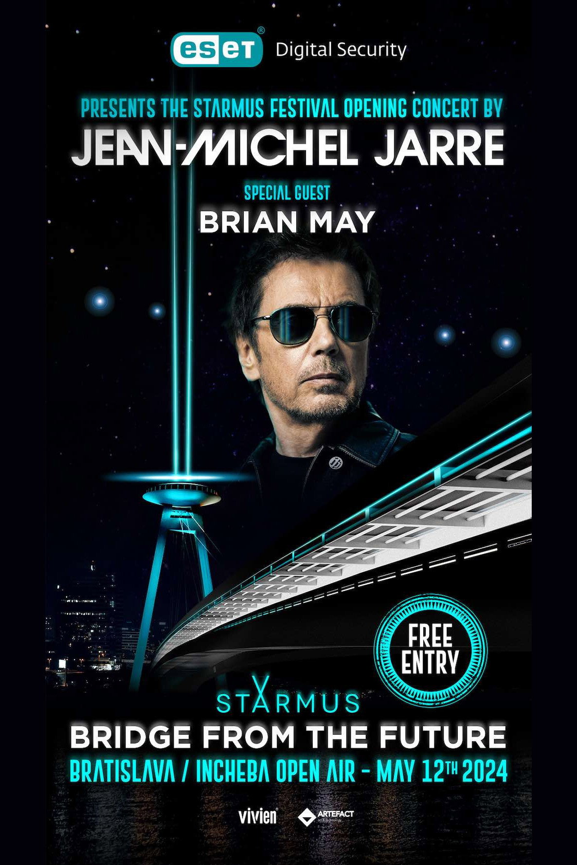 Jean-Michel Jarre - Starmus: Bridge from the Future (2024) poster