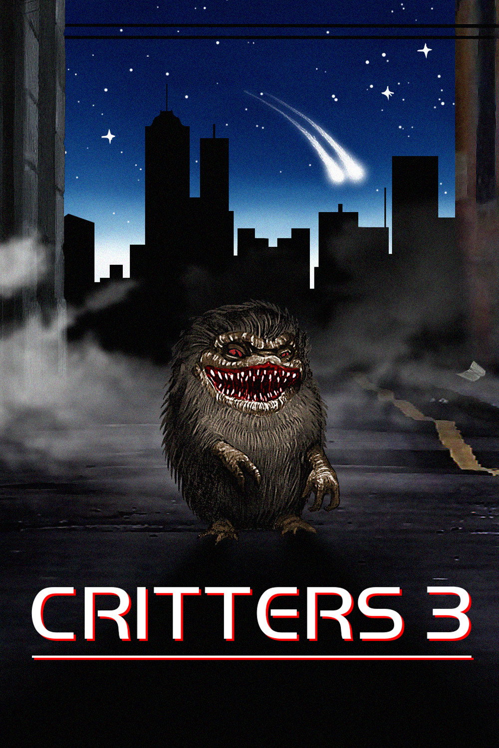 Critters 3 (1991) poster