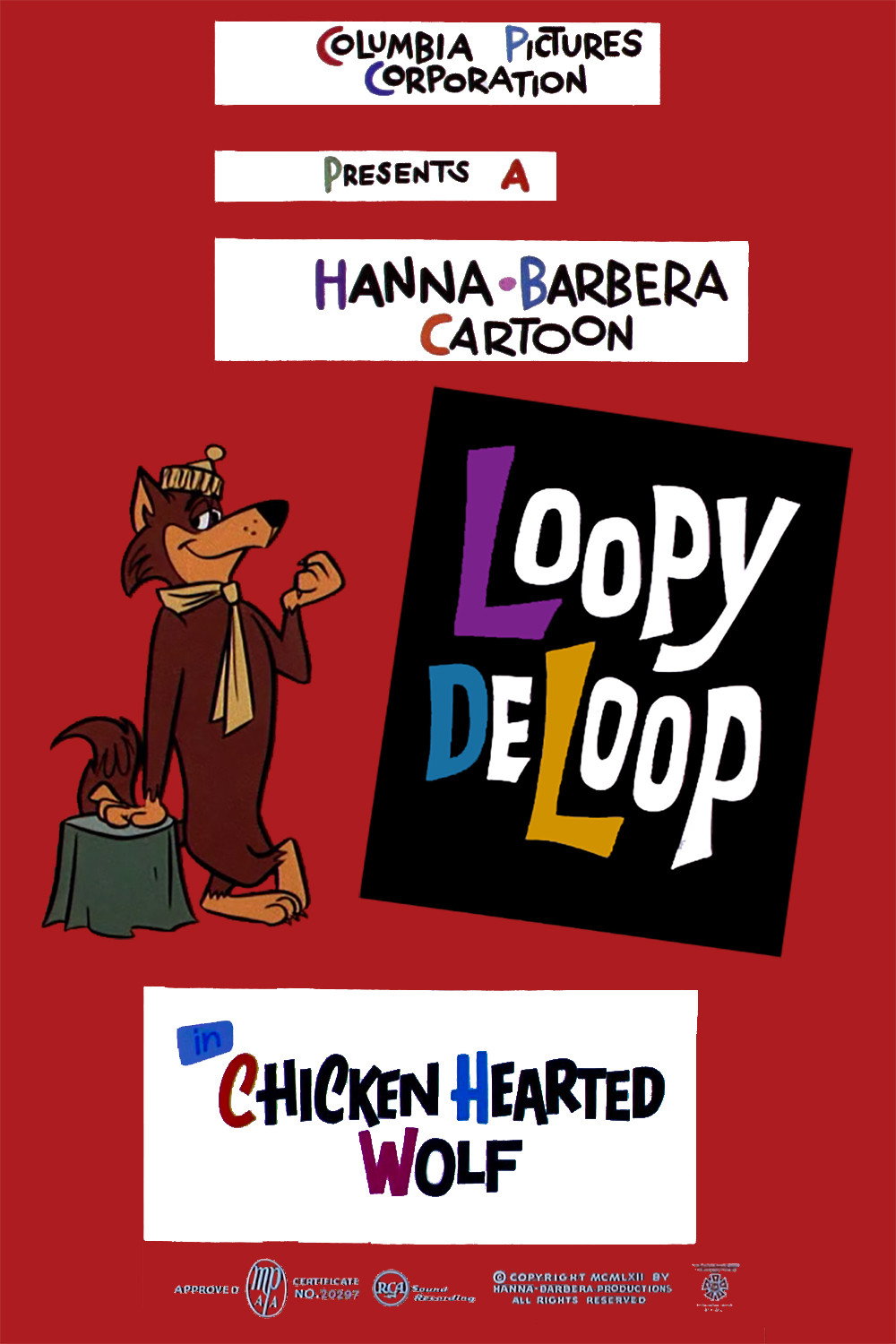 Chicken Hearted Wolf (1963) poster