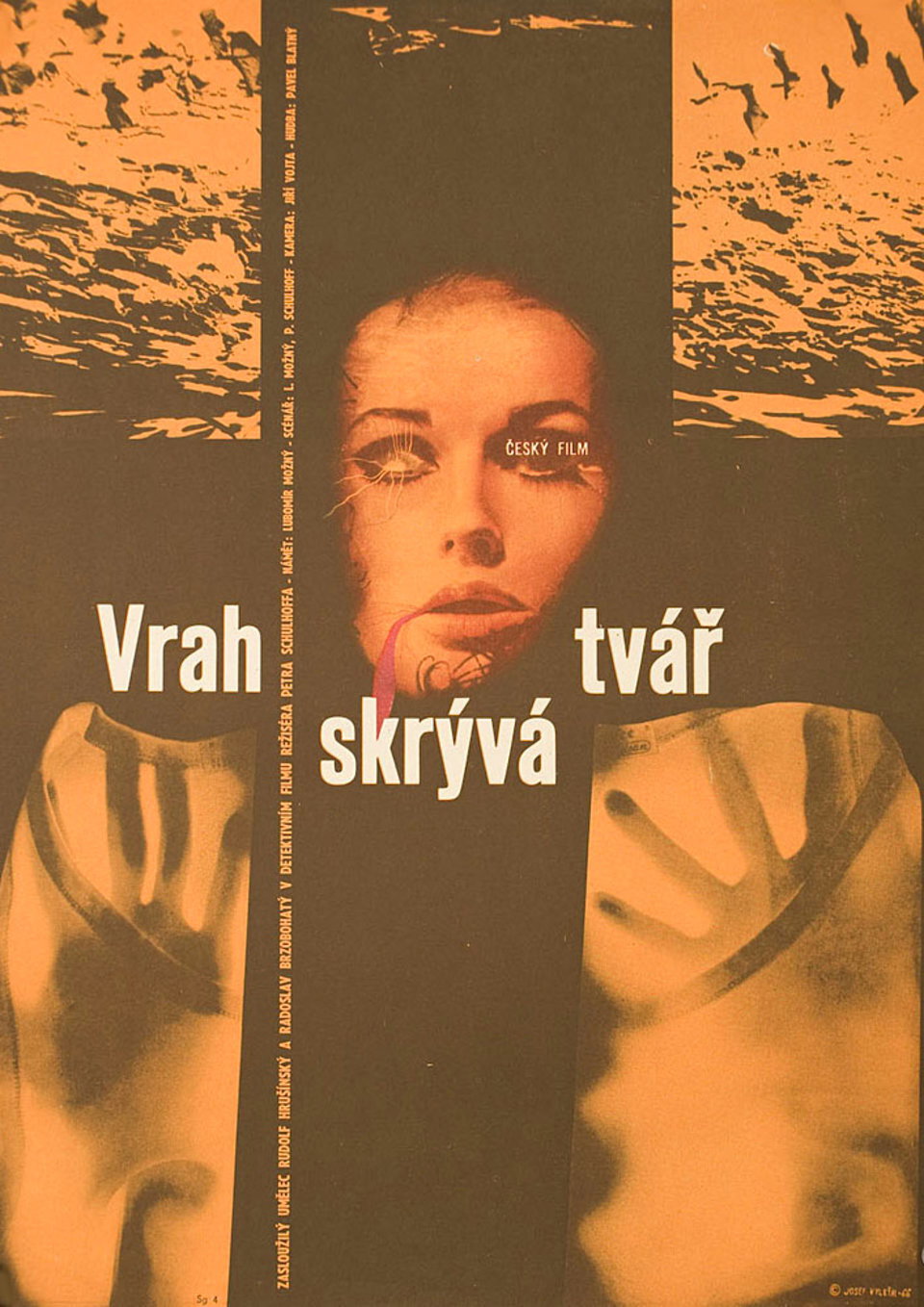The Murderer Hides His Face (1966) poster