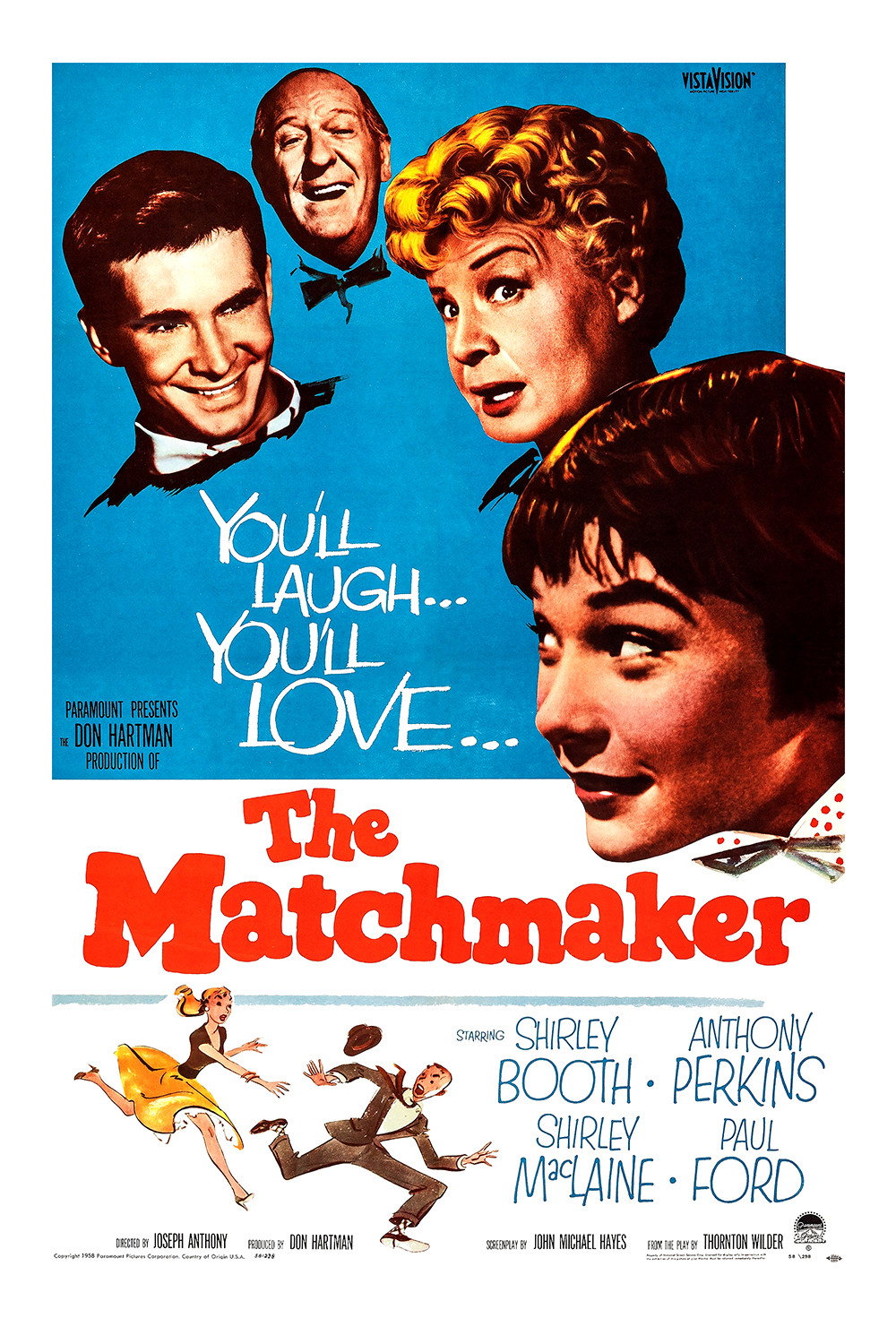 The Matchmaker (1958) poster
