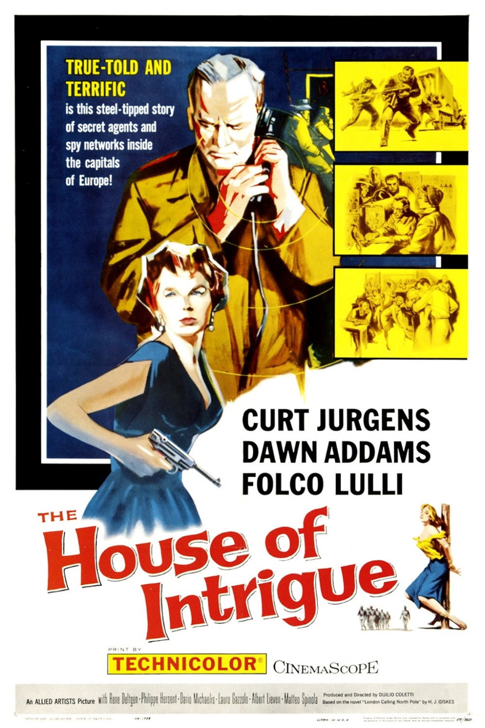 The House of Intrigue (1956) poster