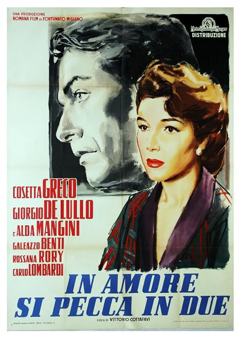 In amore si pecca in due (1954) poster