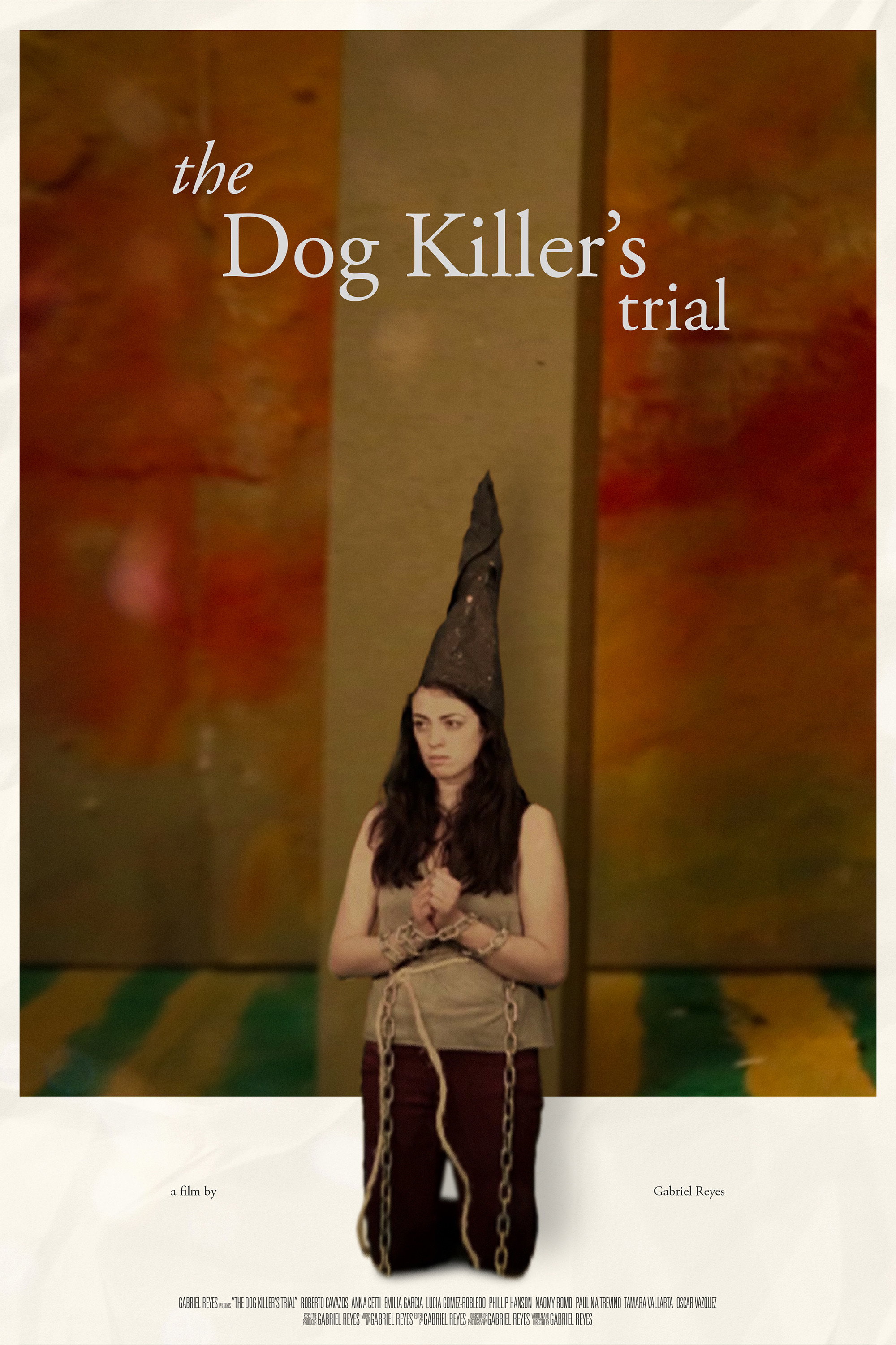 The Dog Killer's Trial (2018) poster