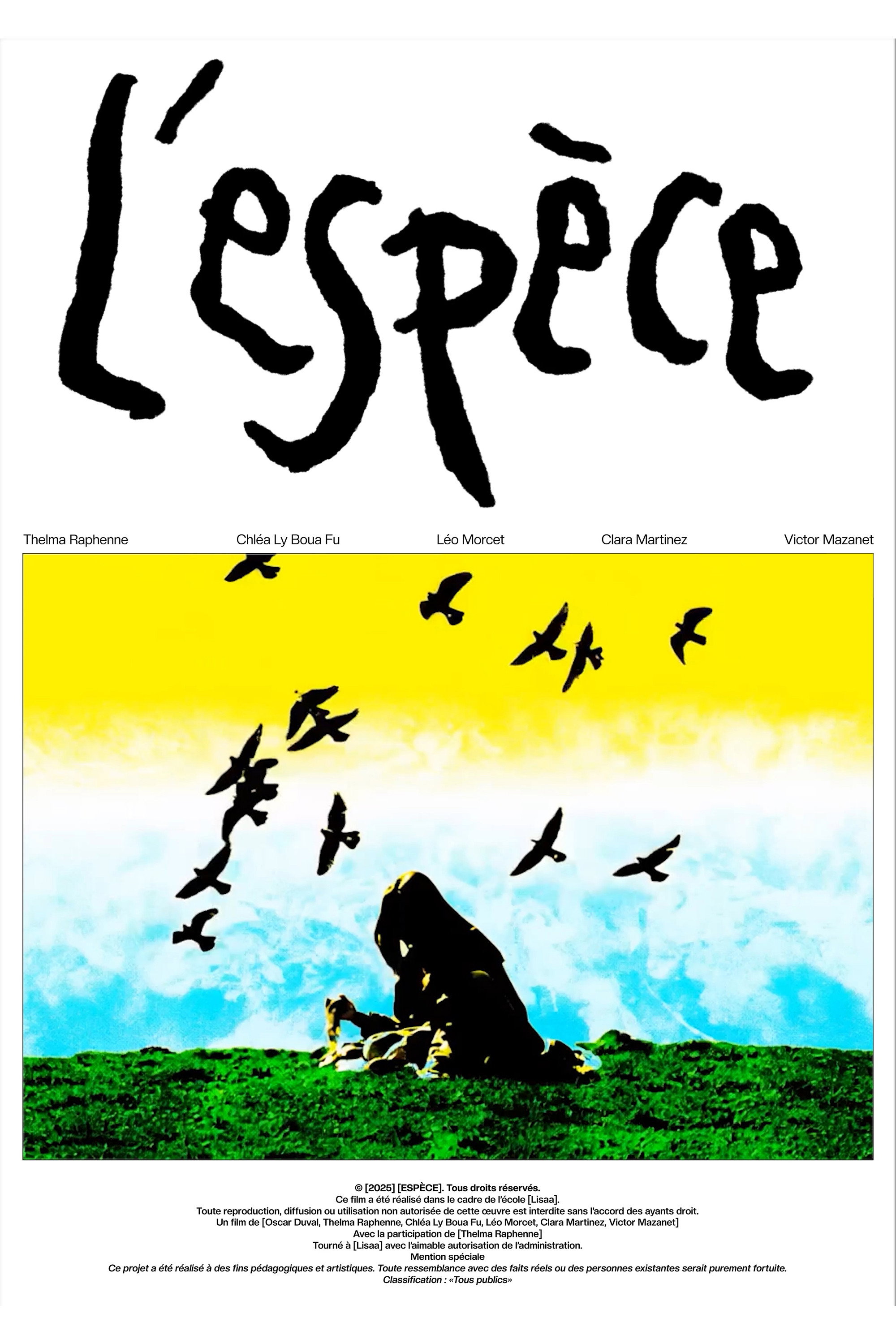 L'espèce (2026) poster