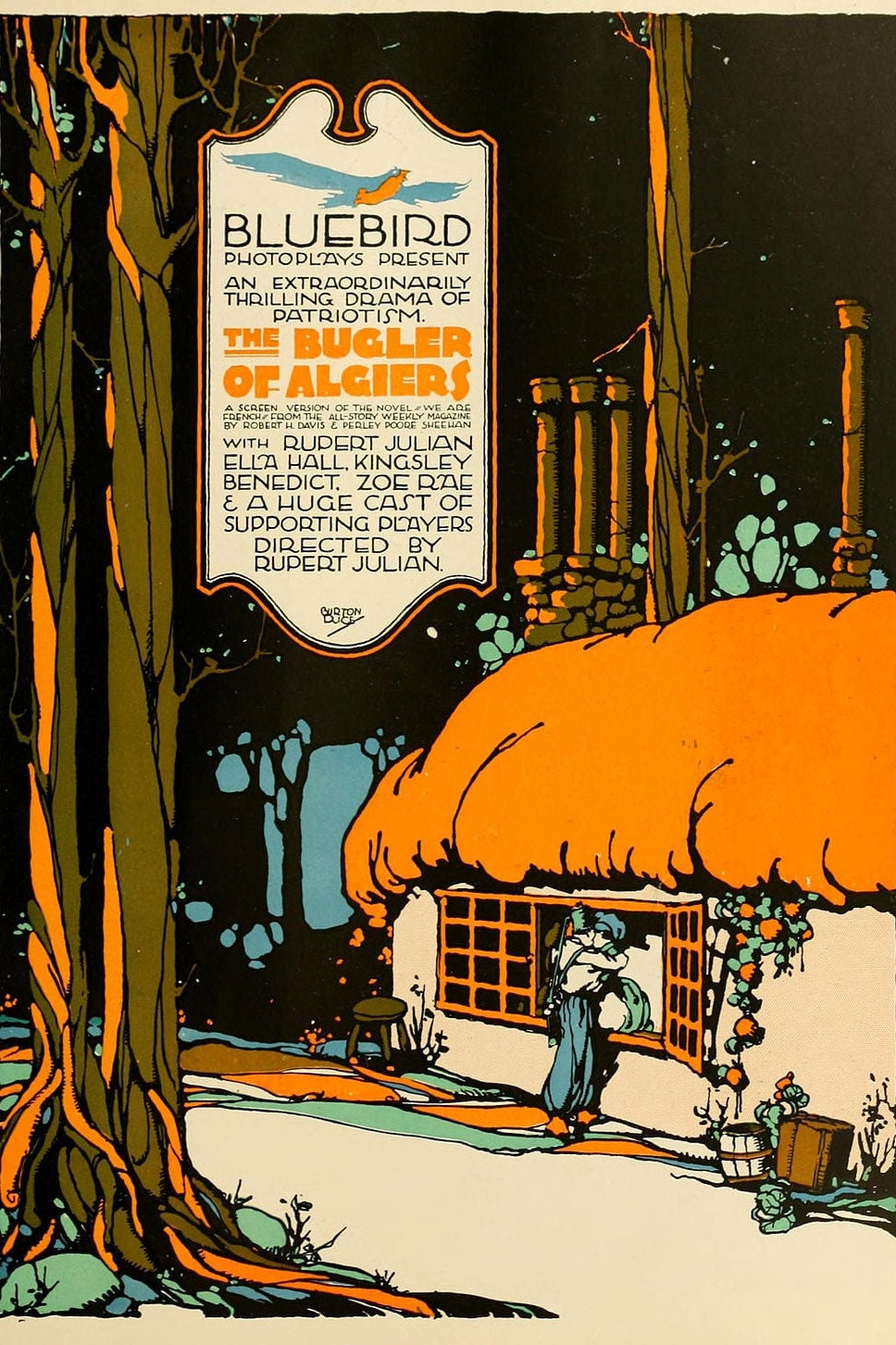 The Bugler of Algiers (1916) poster