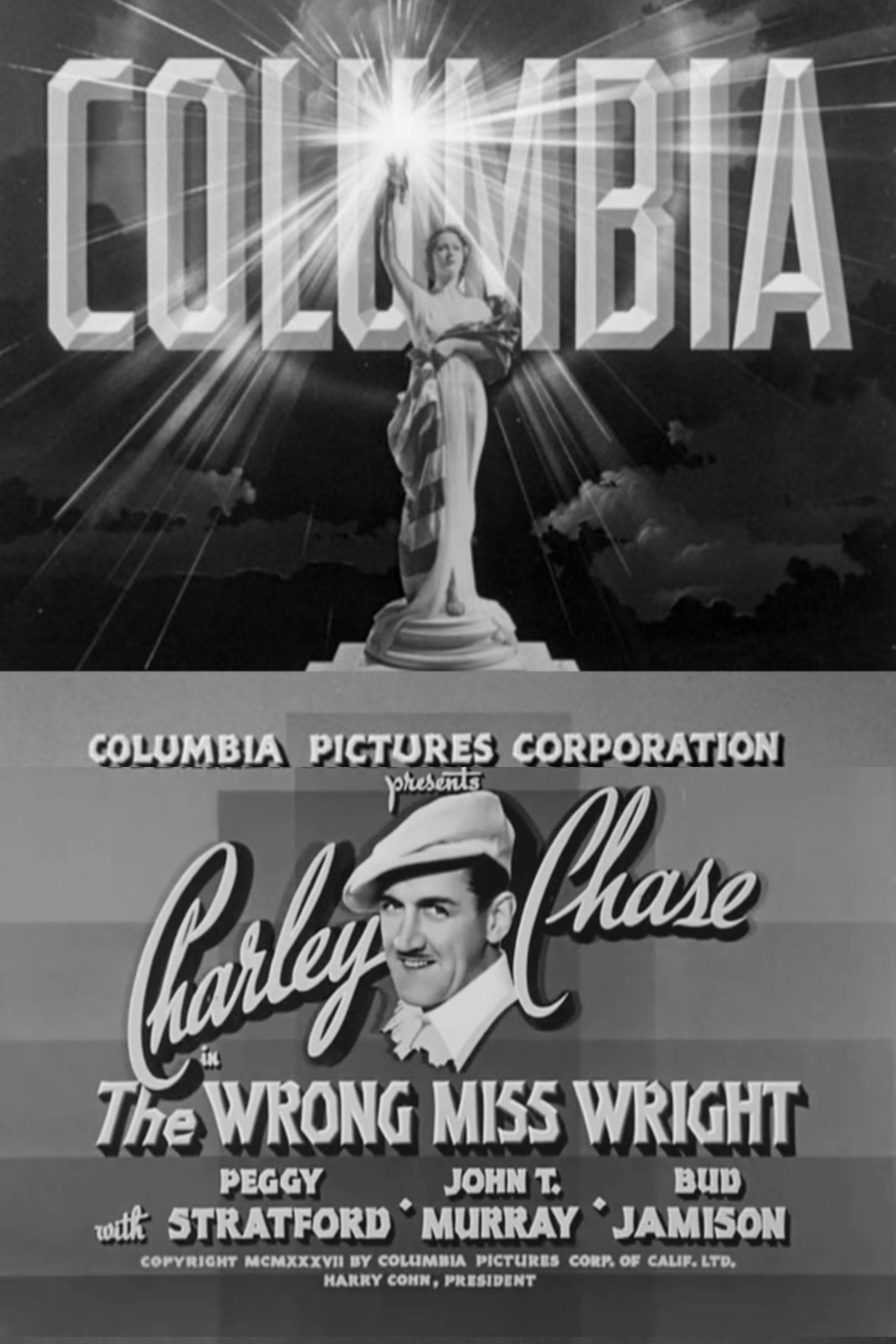 The Wrong Miss Wright (1937) poster