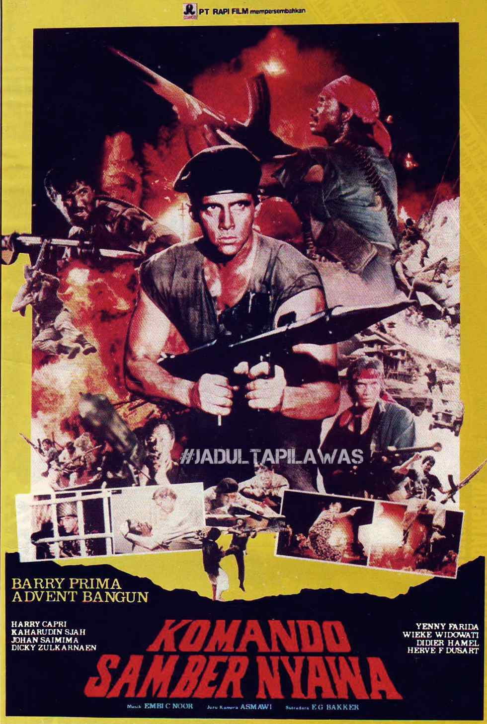 Daredevil Commandos (1985) poster
