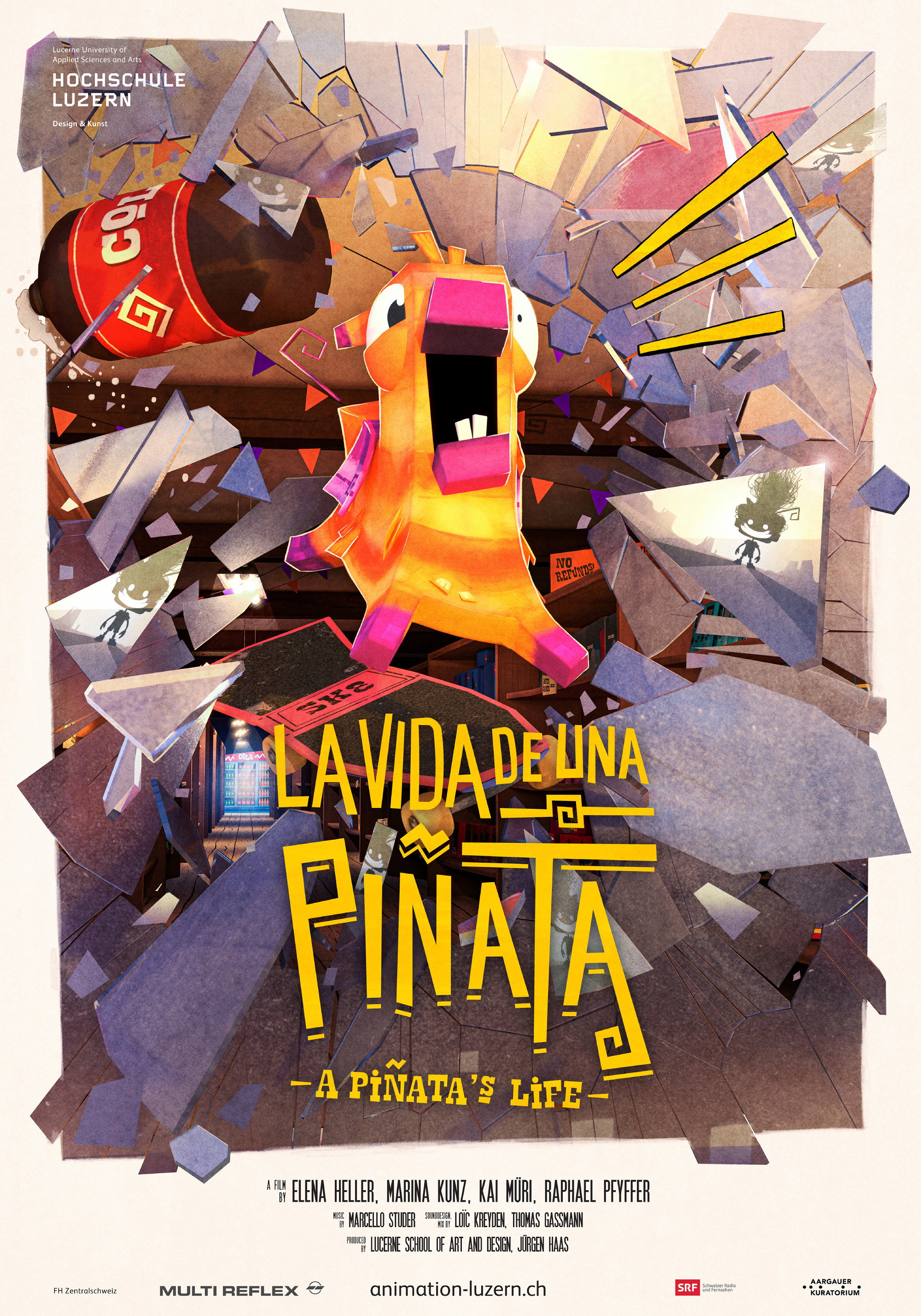 A Piñata's Life (2021) poster