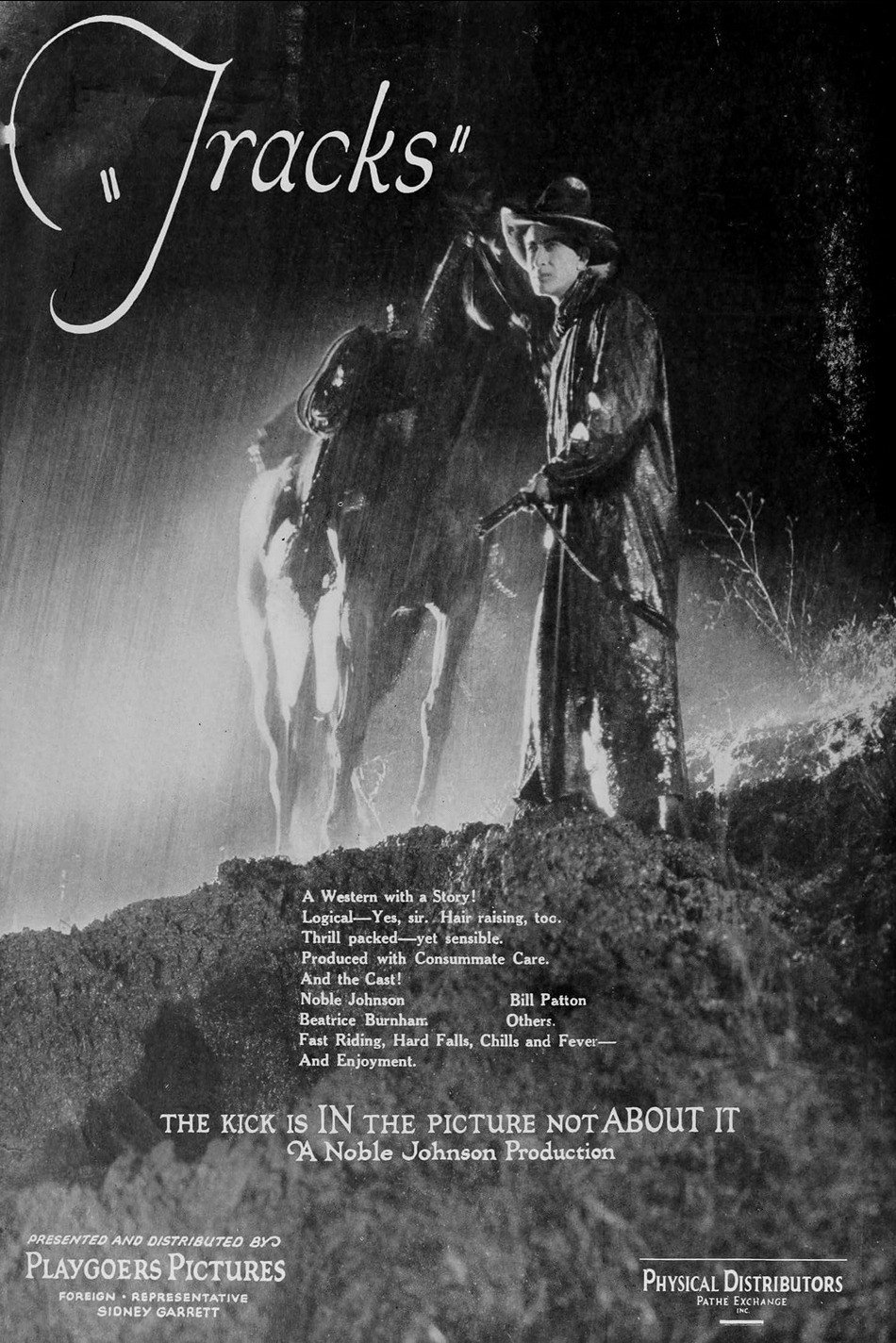 Tracks (1922) poster