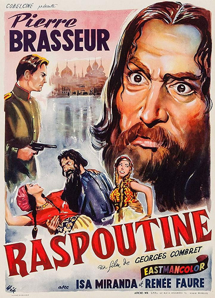 Rasputin (1954) poster