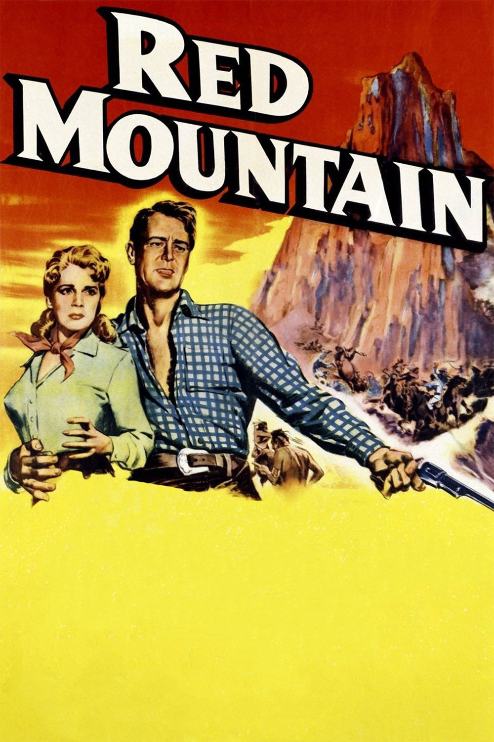 Red Mountain (1951) poster