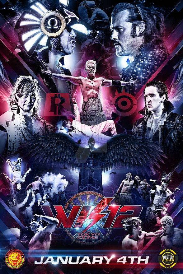 NJPW Wrestle Kingdom 12 (2018) poster
