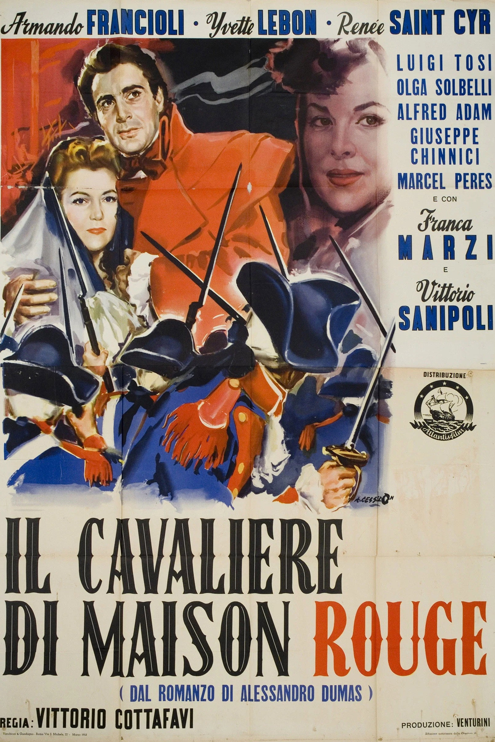 The Glorious Avenger (1953) poster