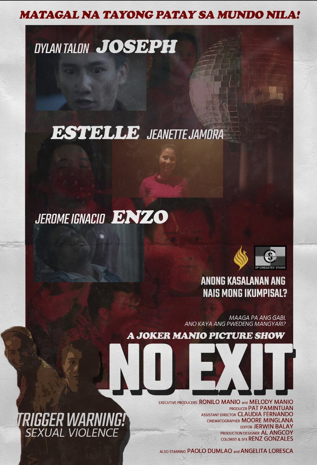NO EXIT (2022) poster