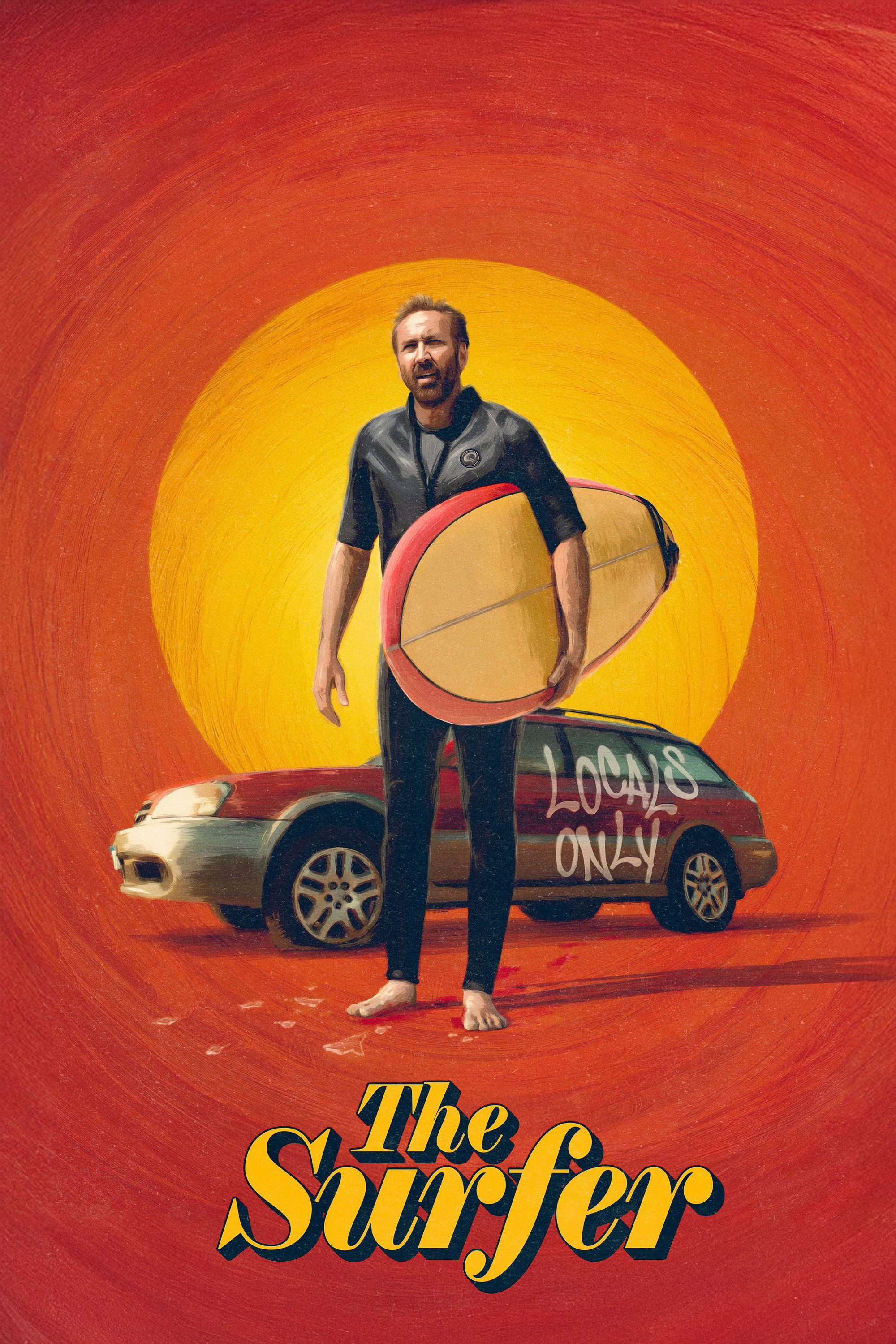 The Surfer (2025) poster