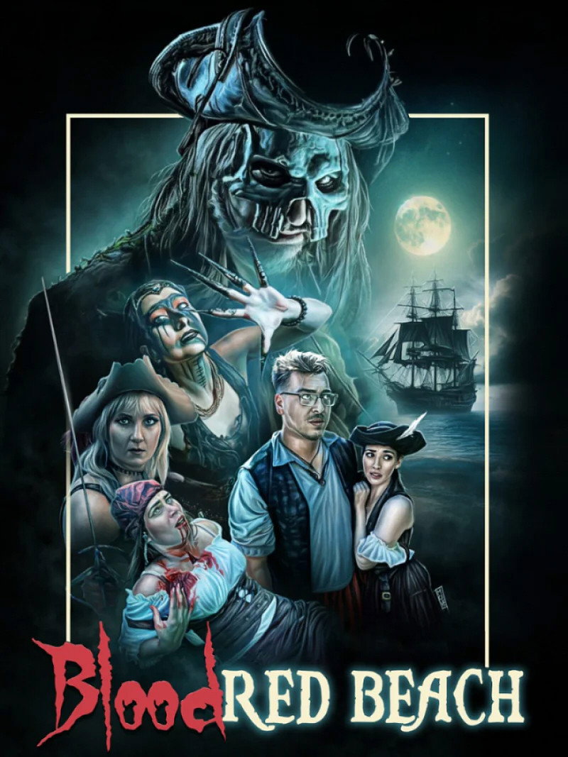 Blood Red Beach (2025) poster