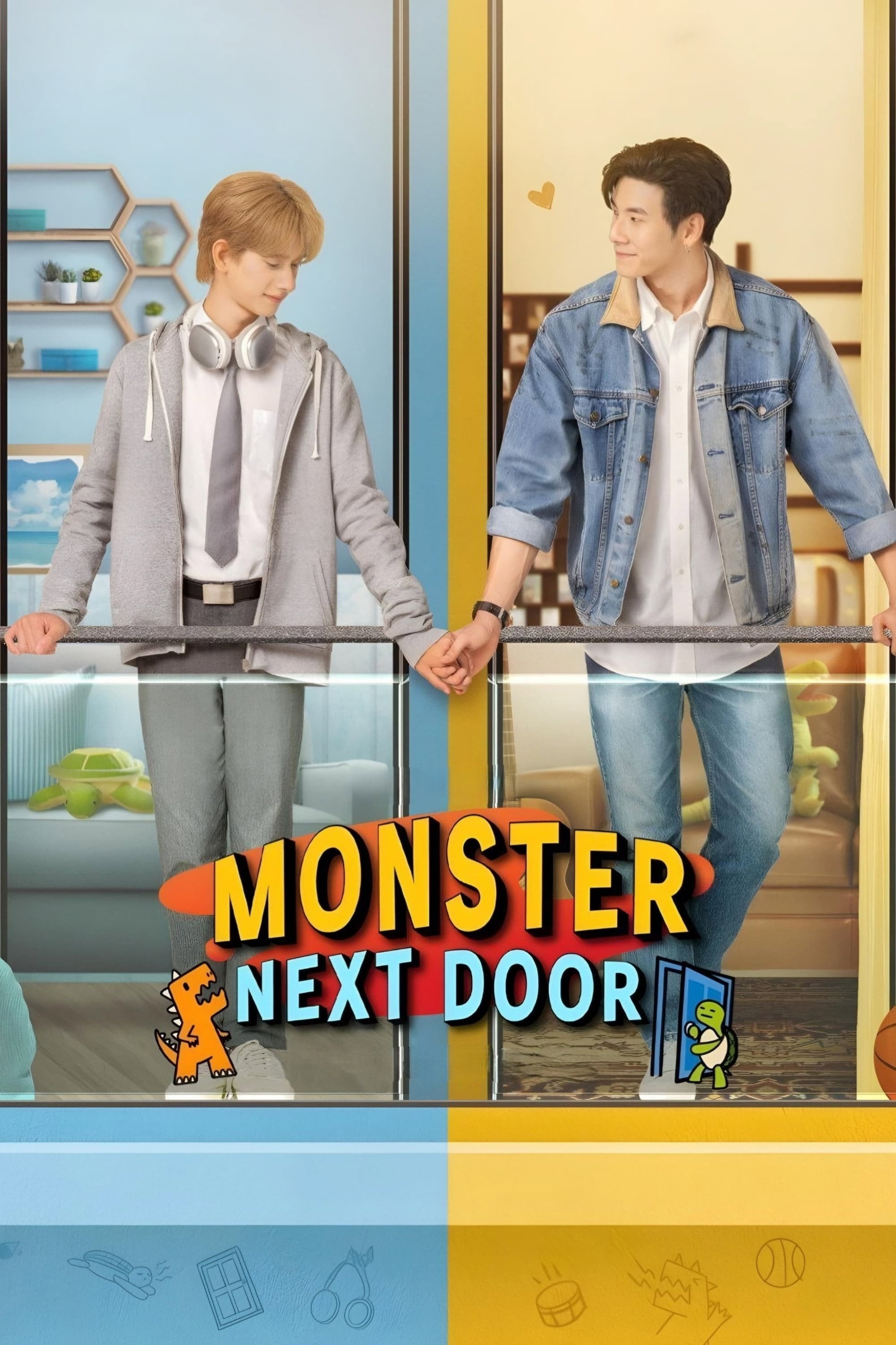 Monster Next Door (2024) poster