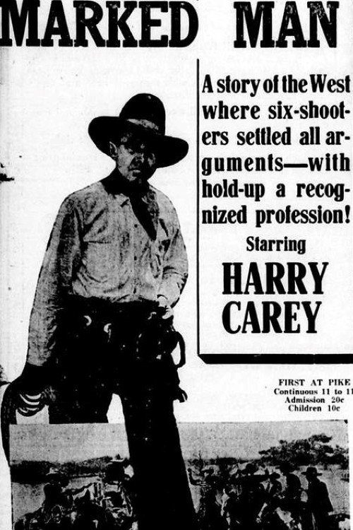 A Marked Man (1917) poster