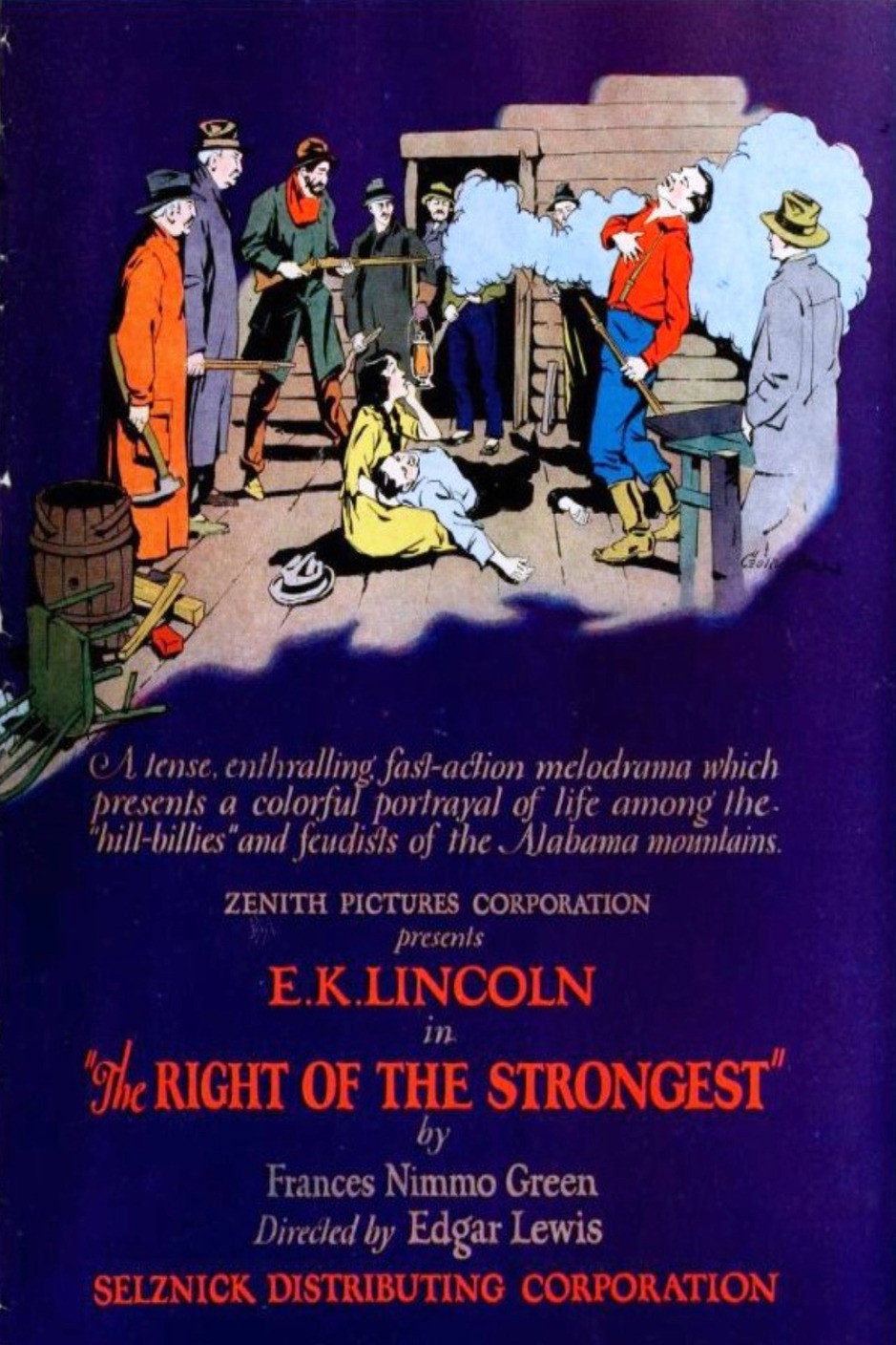 The Right of the Strongest (1924) poster