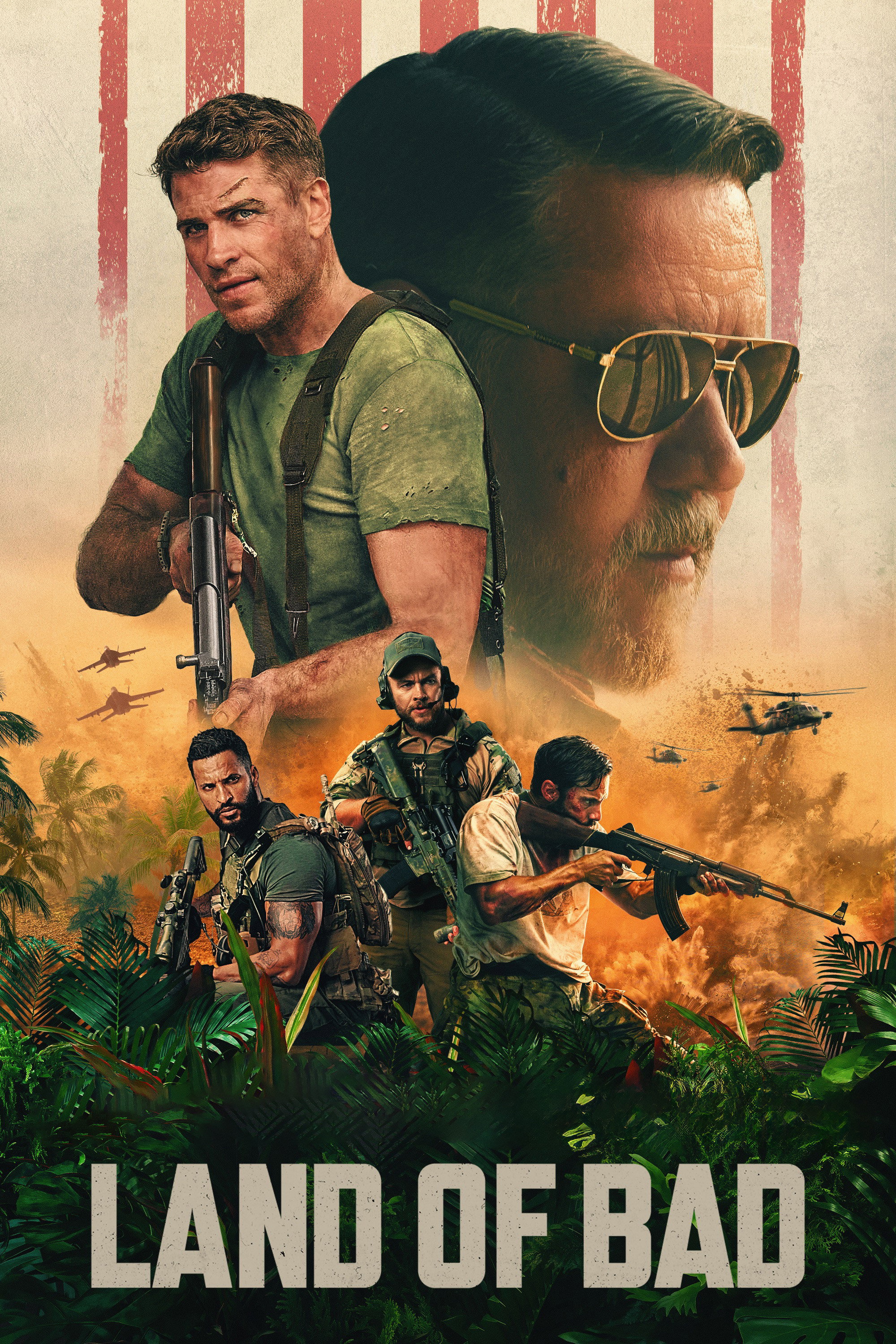 Land of Bad (2024) poster