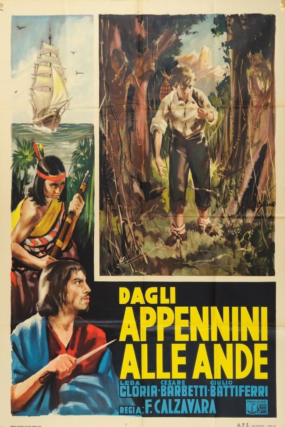 Dagli Appennini alle Ande (1943) poster
