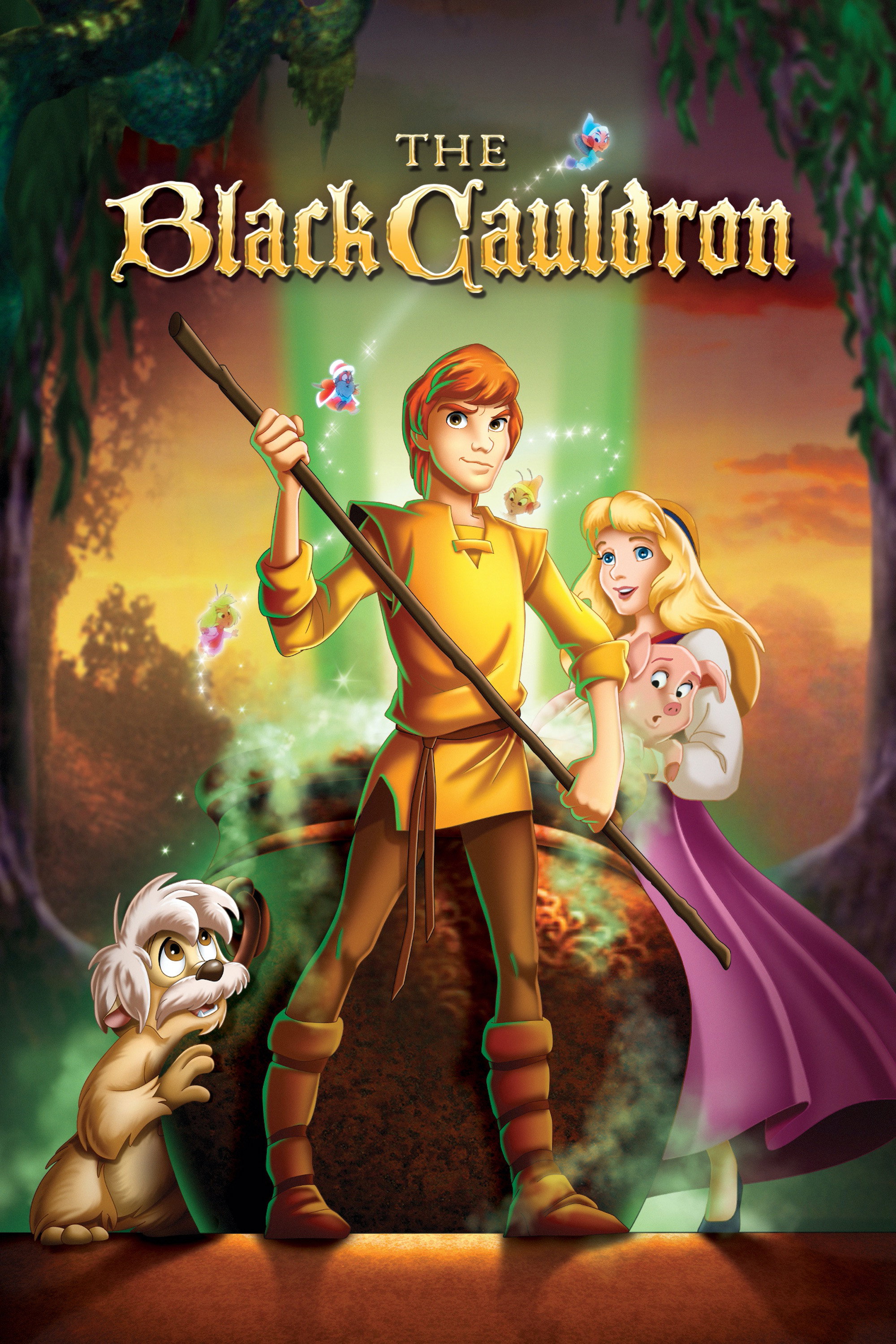 The Black Cauldron (1985) poster