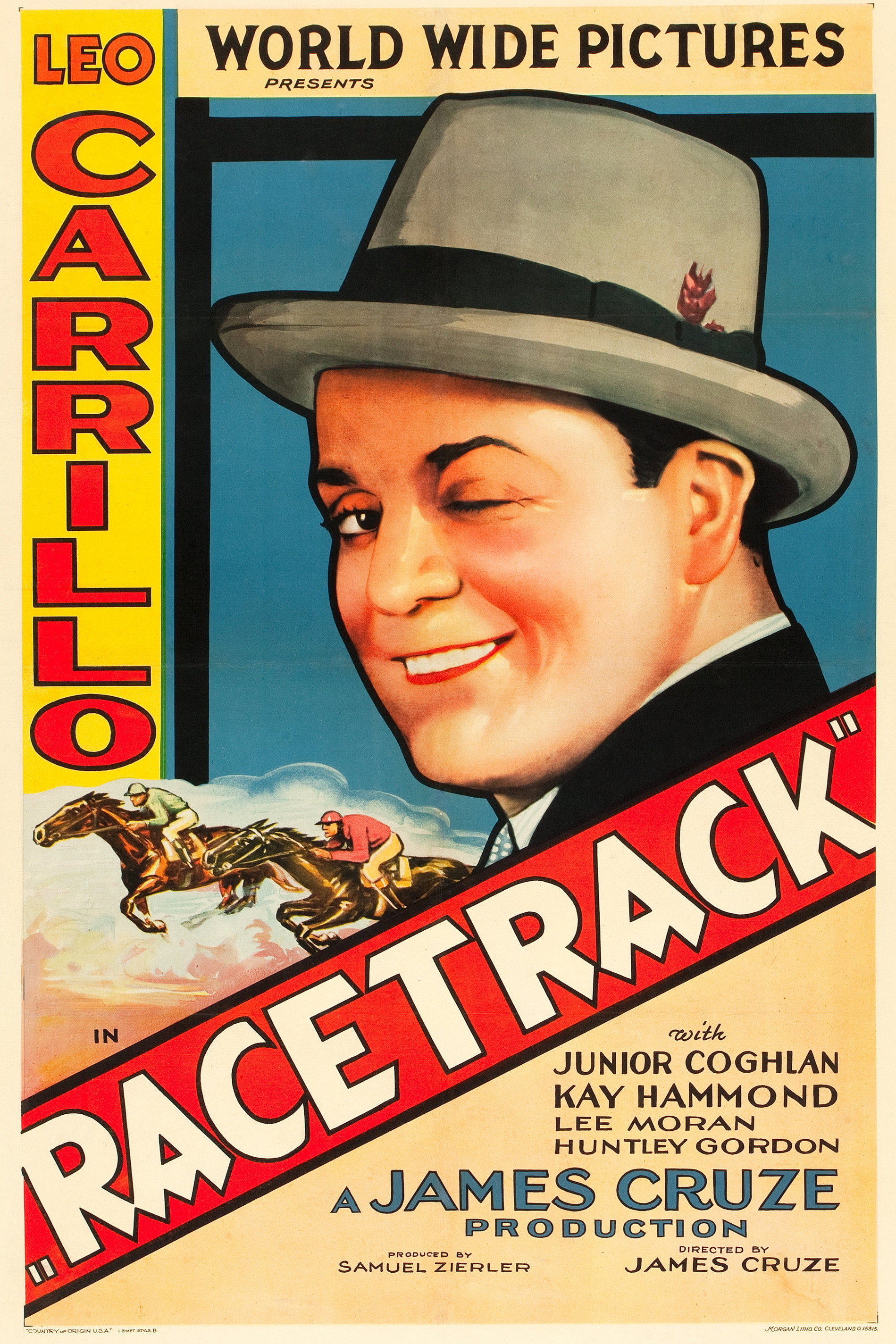 Racetrack (1933) poster