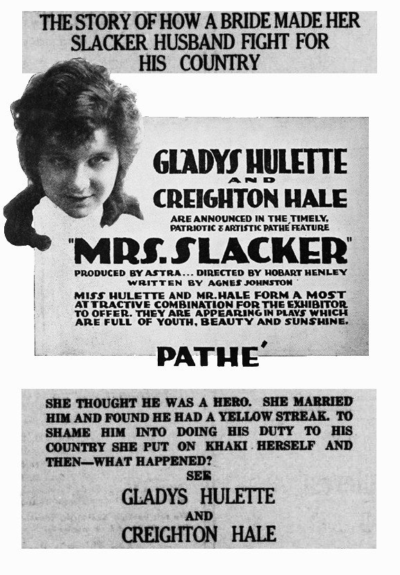 Mrs. Slacker (1918) poster